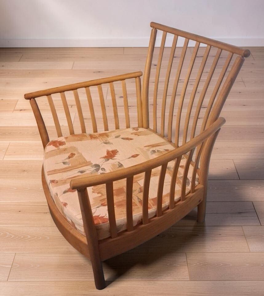 Vintage Ercol Renaissance High Back Very Wide Armchair Very Comfy photo Furniture