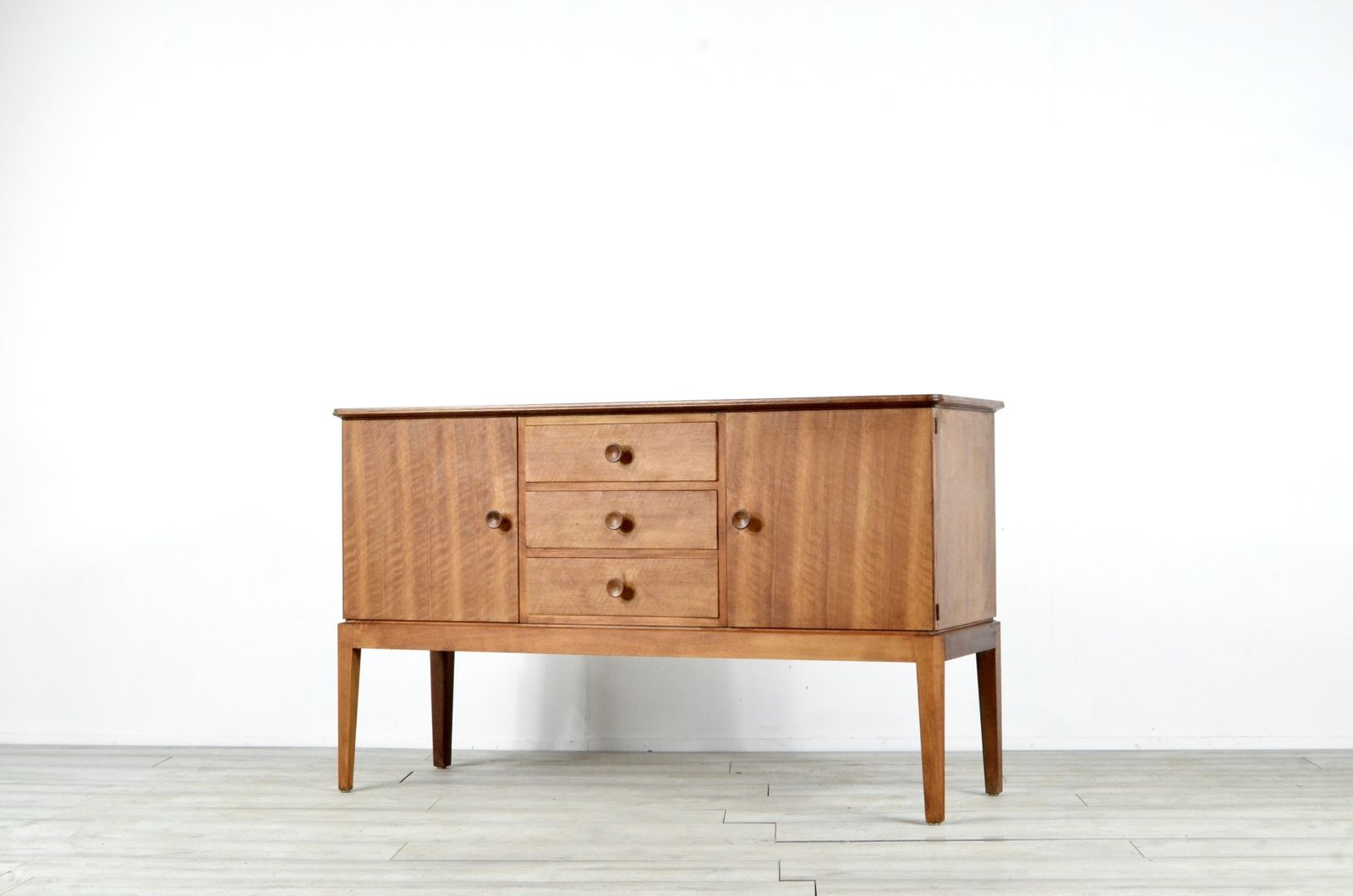Midcentury Gordon Russell For Heal's Walnut Sideboard. Vintage / Modern / Retro / Danish / Scandinavian Style.