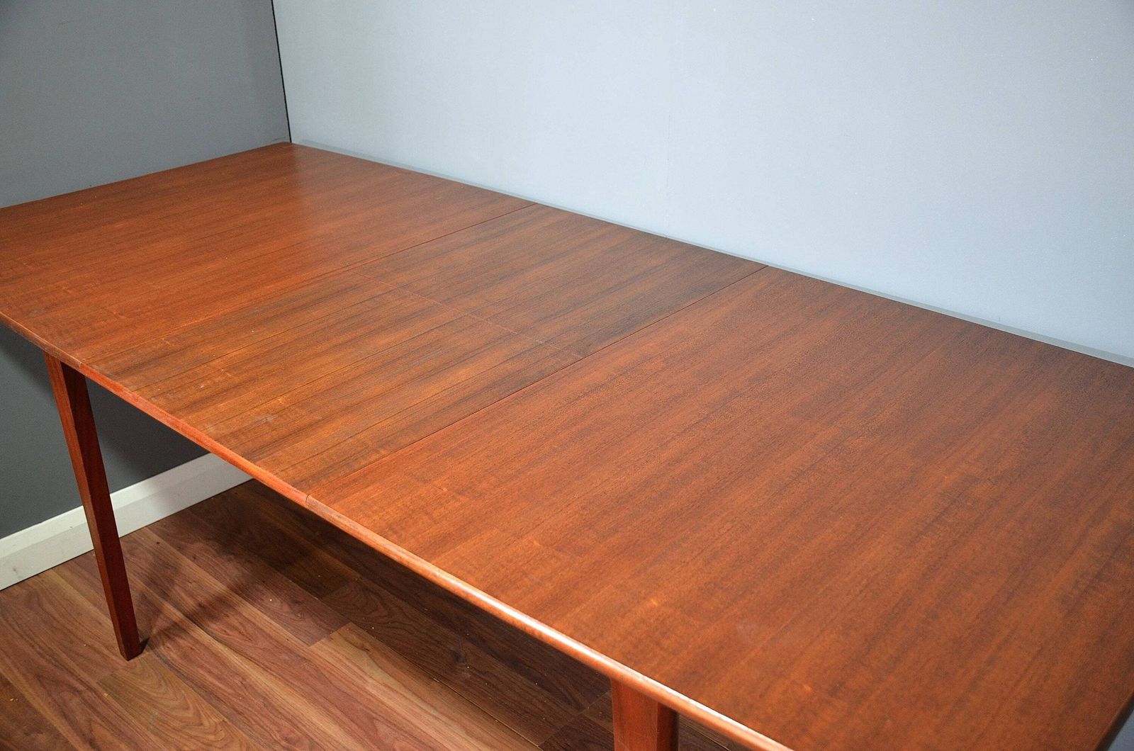 Vintage Midcentury A. Younger Afromosia Fonseca Large Dining Table. Modern / Danish Style. photo Furniture