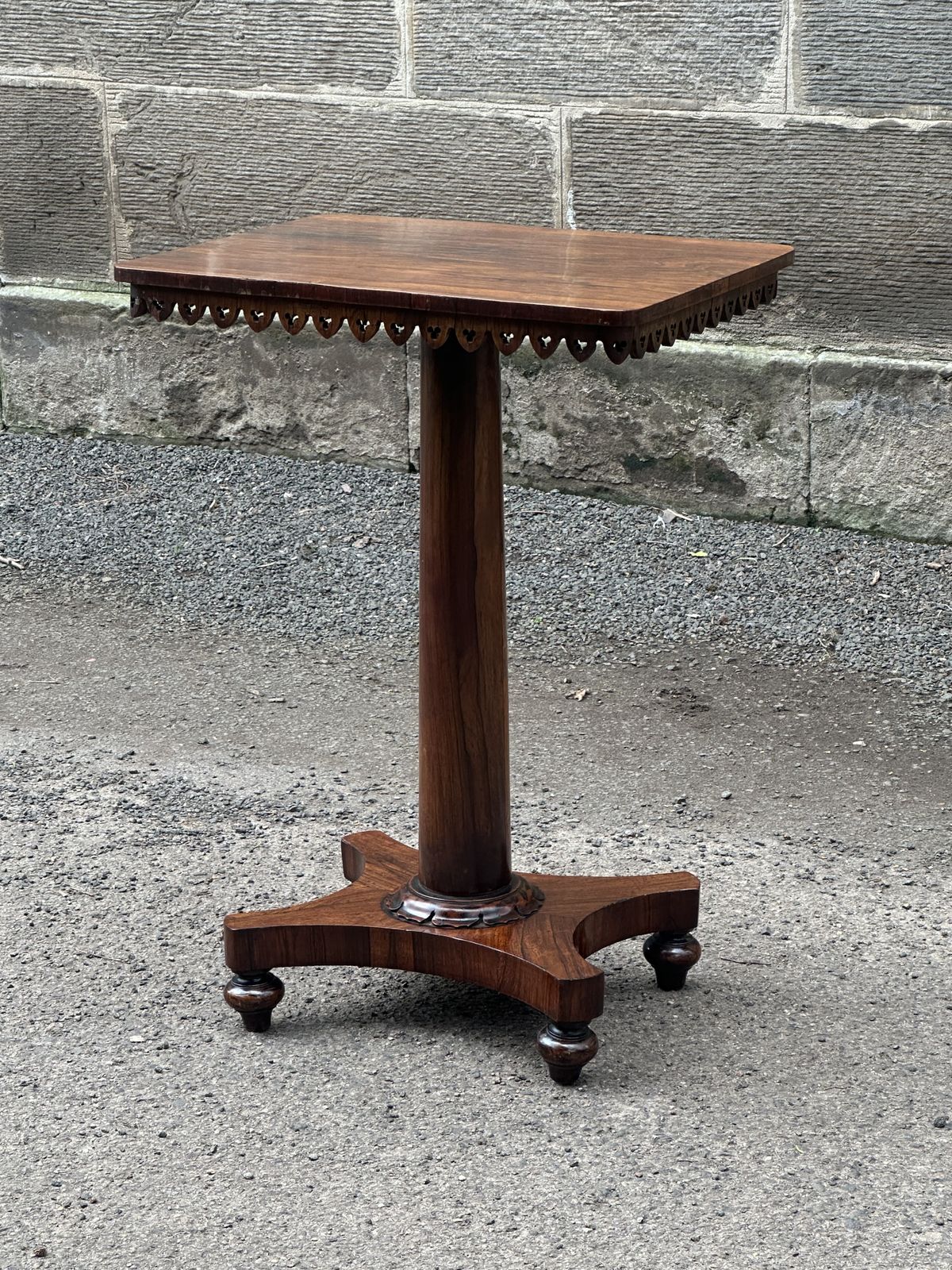 A Scottish George IV Rosewood Pedestal Table In The Of Manner James Mein Jnr., C.1830 photo vintage