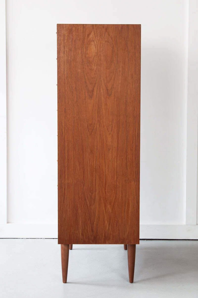 Teak Tallboy By Steens, Denmark photo for sale