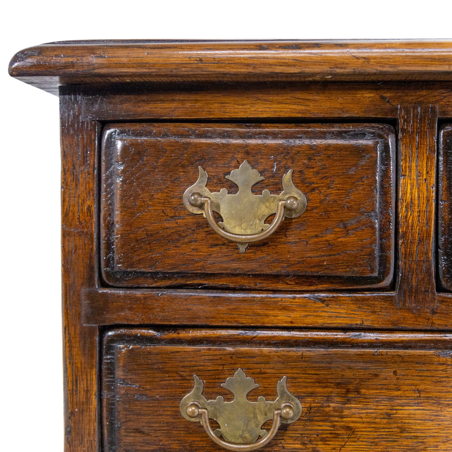 Oak Georgian Style Chest On Chest photo for sale
