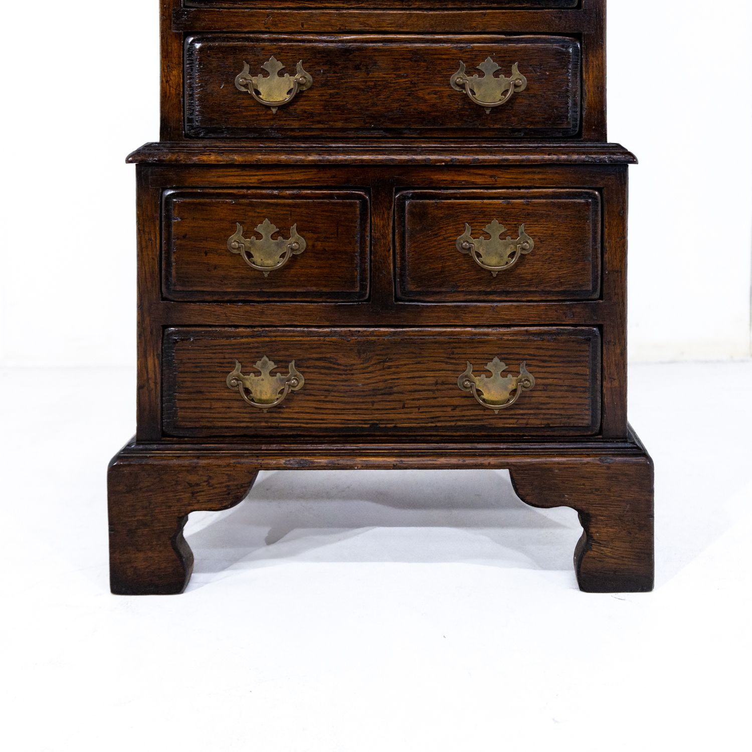 Oak Georgian Style Chest On Chest photo buy