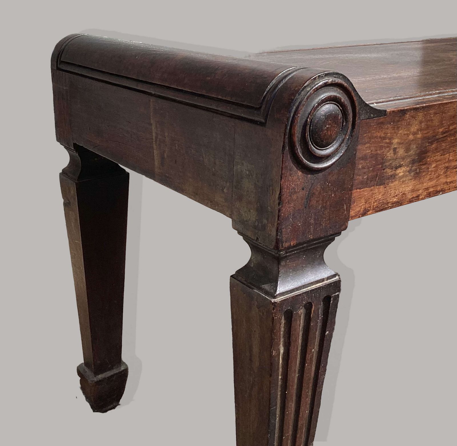 Iconic Regency Mahogany Hall Bench / Seat, Attributed To Marsh And Tatham photo 11880.0