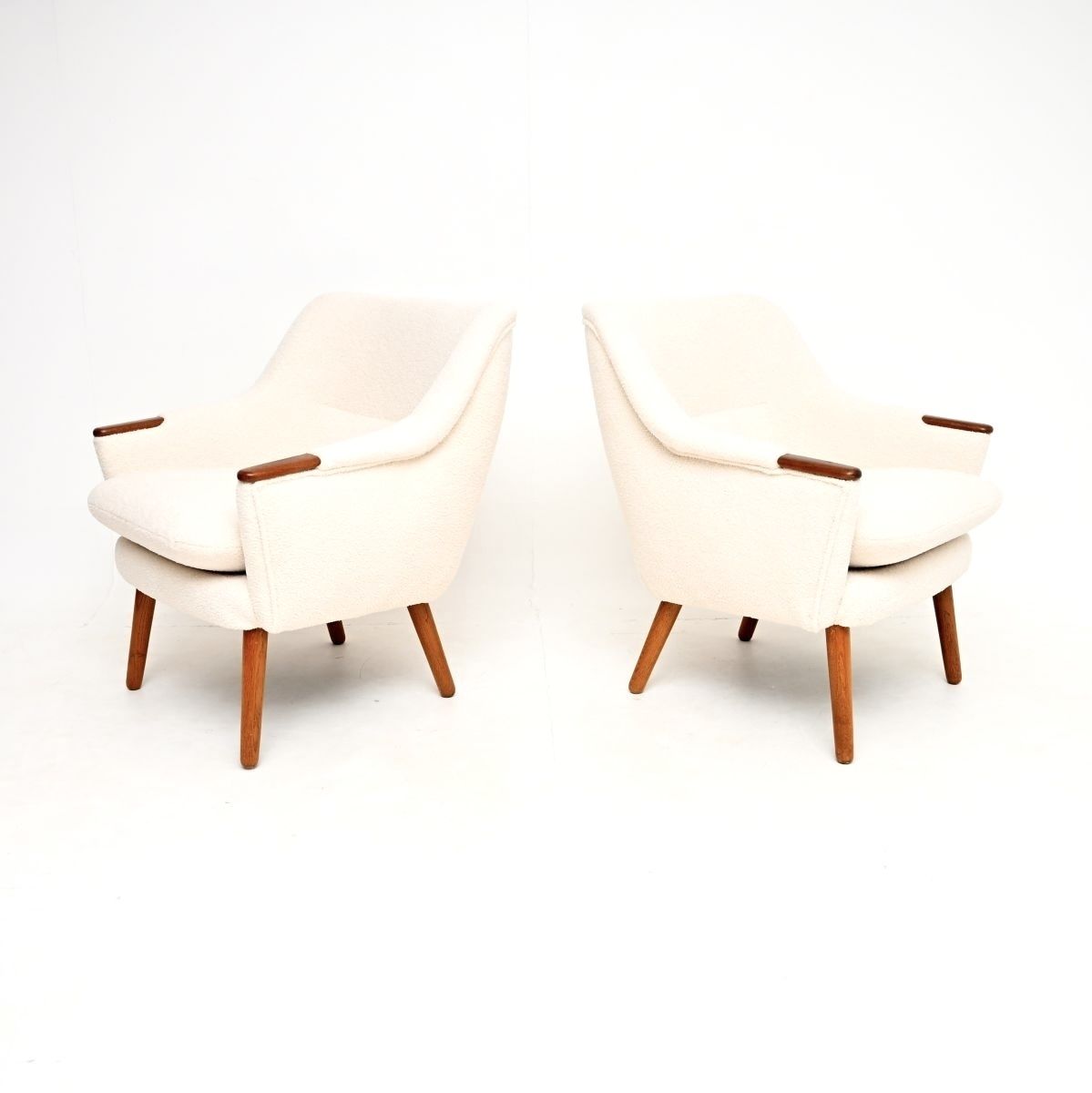 Pair Of Danish Vintage Teak Armchairs photo furniture