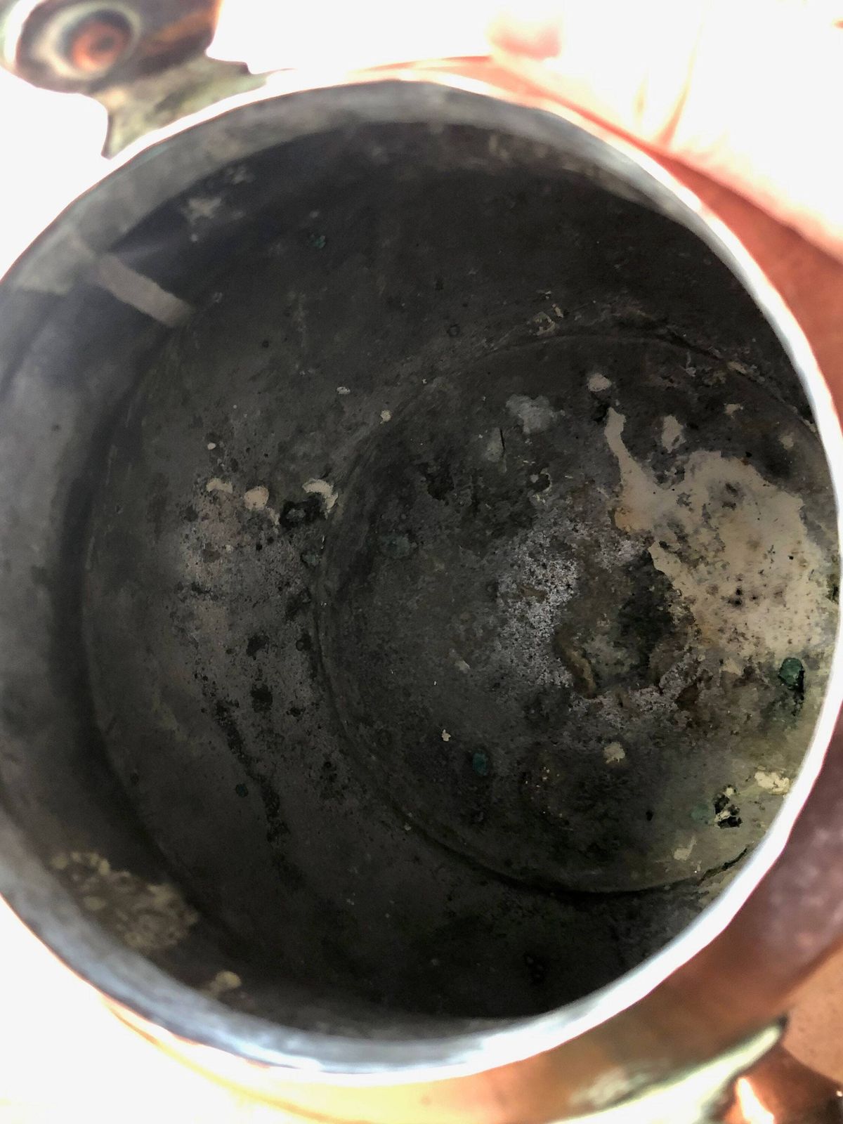 Vintage Koperen Ketel, Koperen Theepot, Rustieke Keuken, Koperwerk, Keukenalia photo vintage