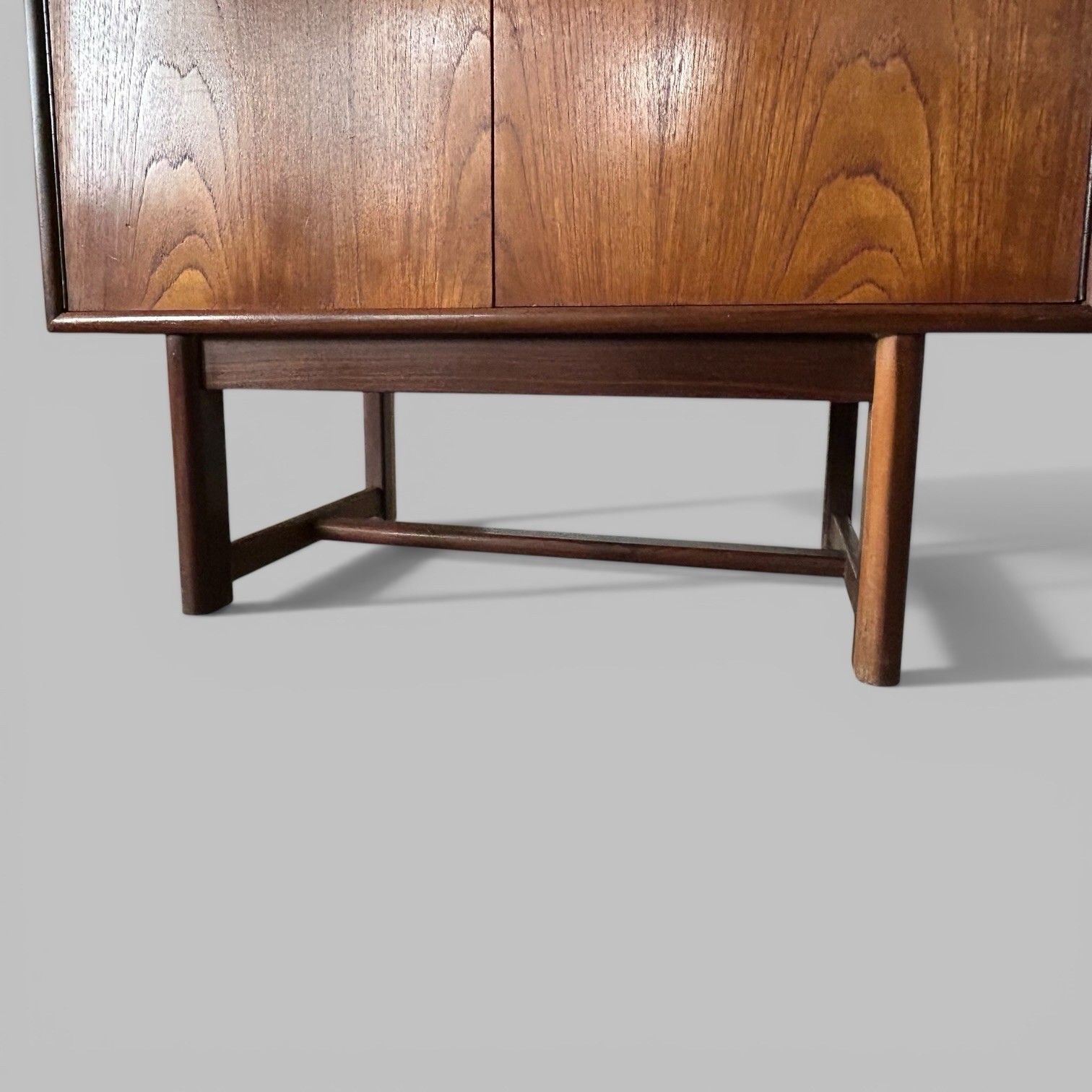photo furniture Turnidge Of London Teak Bureau Mid Century Writing Desk