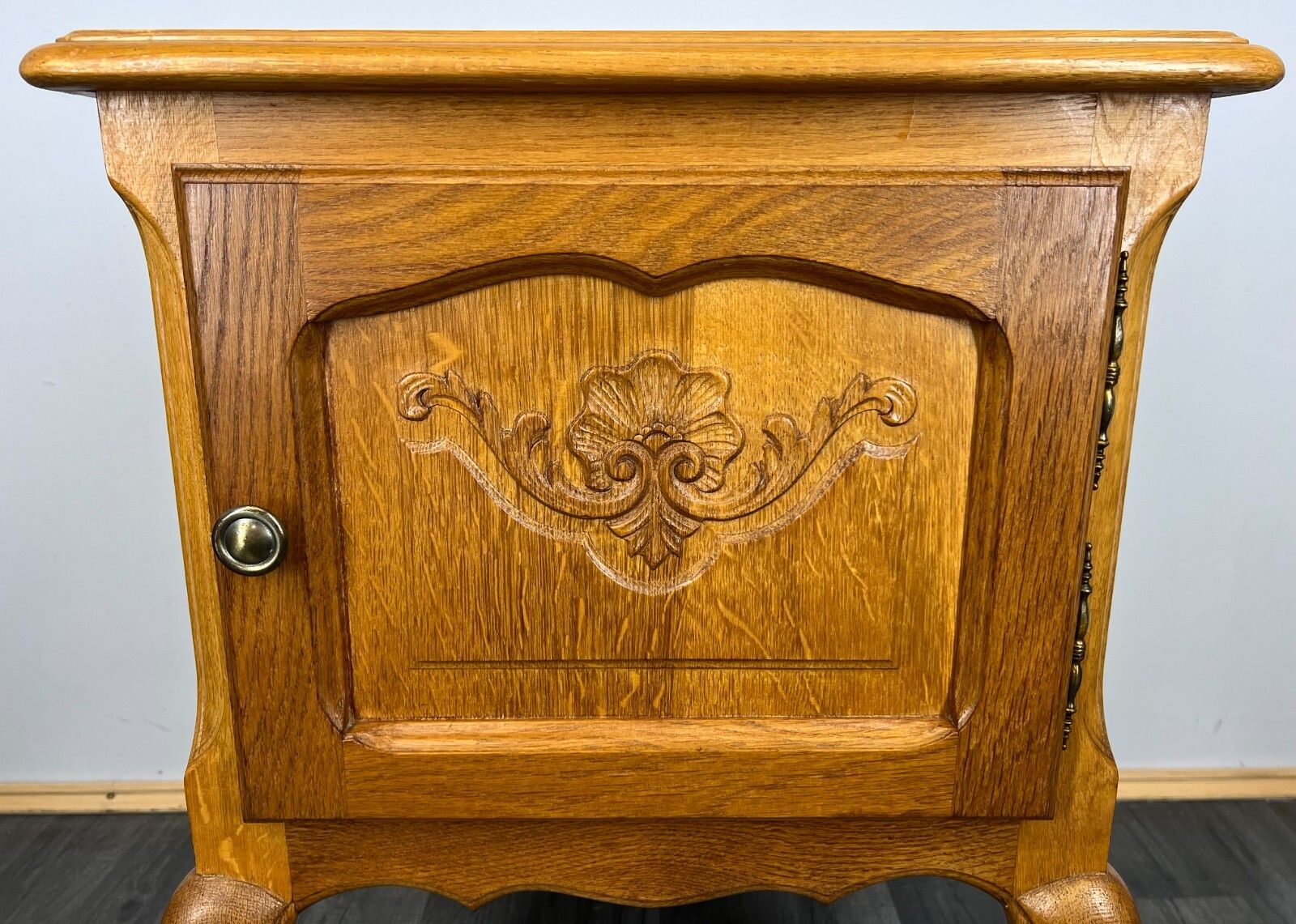 Pair Of Bedside Tables Vintage French Louis XVI Style Cabinets Storage Lot 2869 photo Furniture