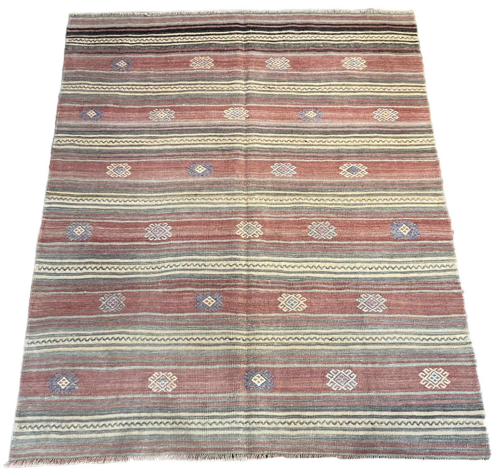 Vintage Anatolian Kilim 1.90m X 1.53m photo furniture