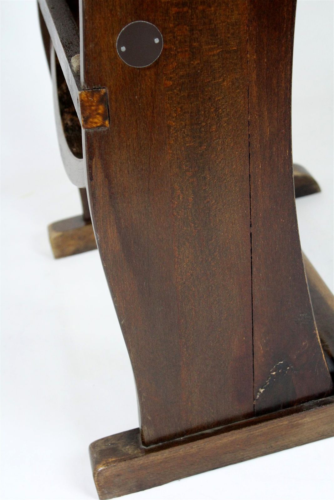 Vintage Cinema Chair Ton (Thonet), 1940s Czech, Wooden Theatre Seat photo buy