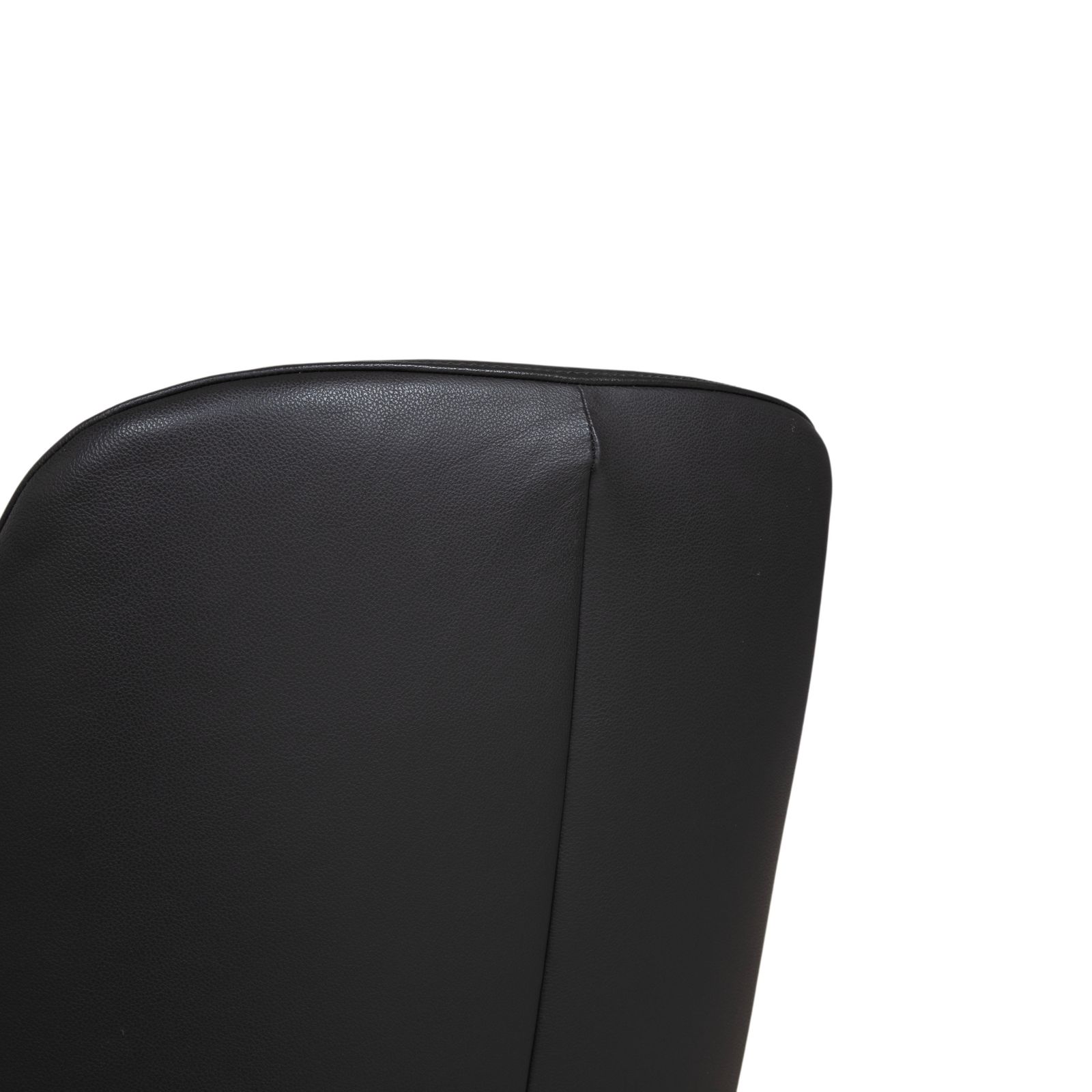Lot de 4 chaises Signet Mailo en cuir, brun et gris, pour salle à manger photo Mobilier