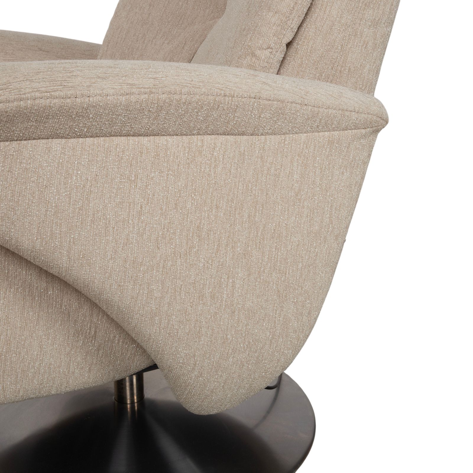 photo furniture Himolla Fabric Armchair, Cream Beige, Electric Function With Lift Assist