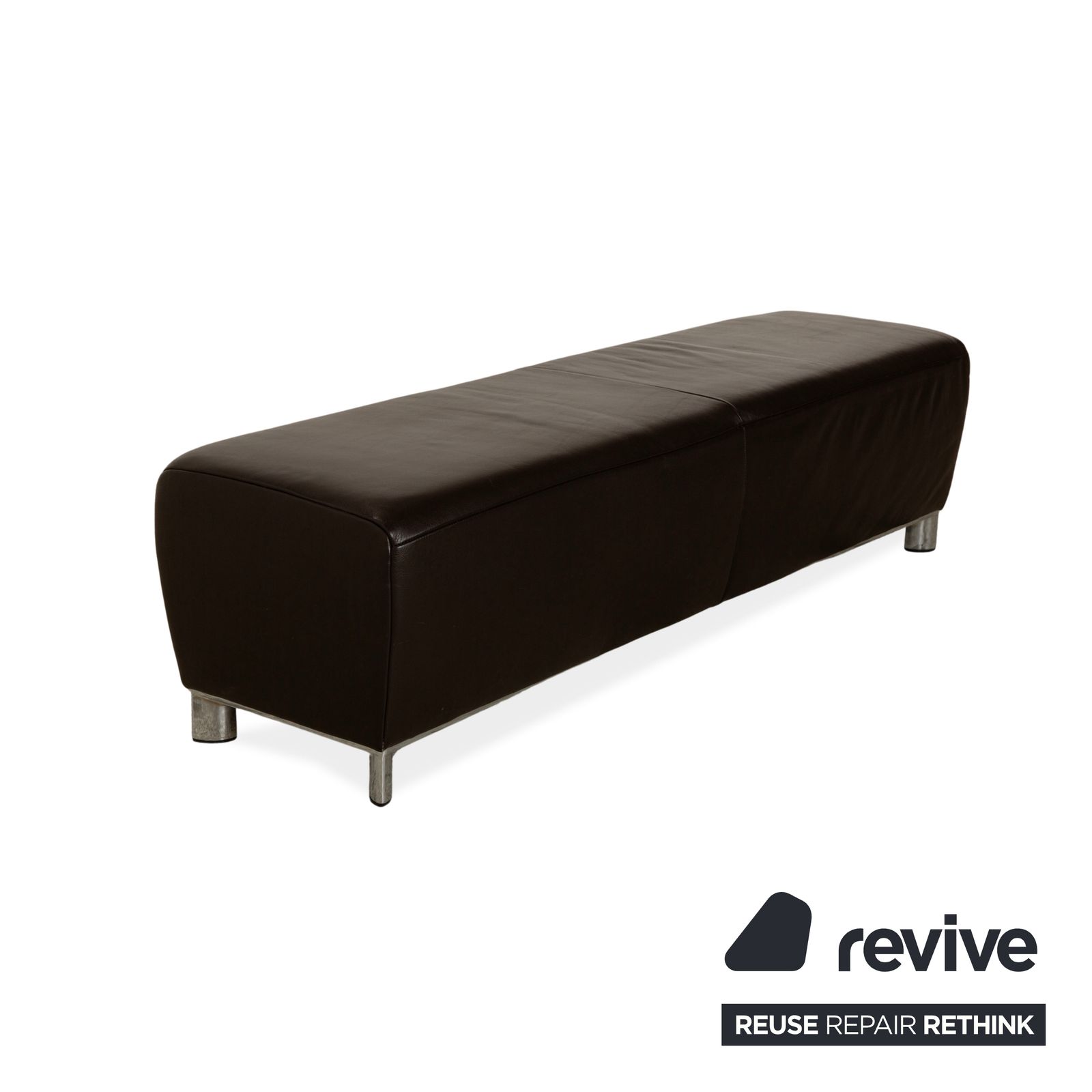 Koinor Volare Leather Stool Brown photo vinterior