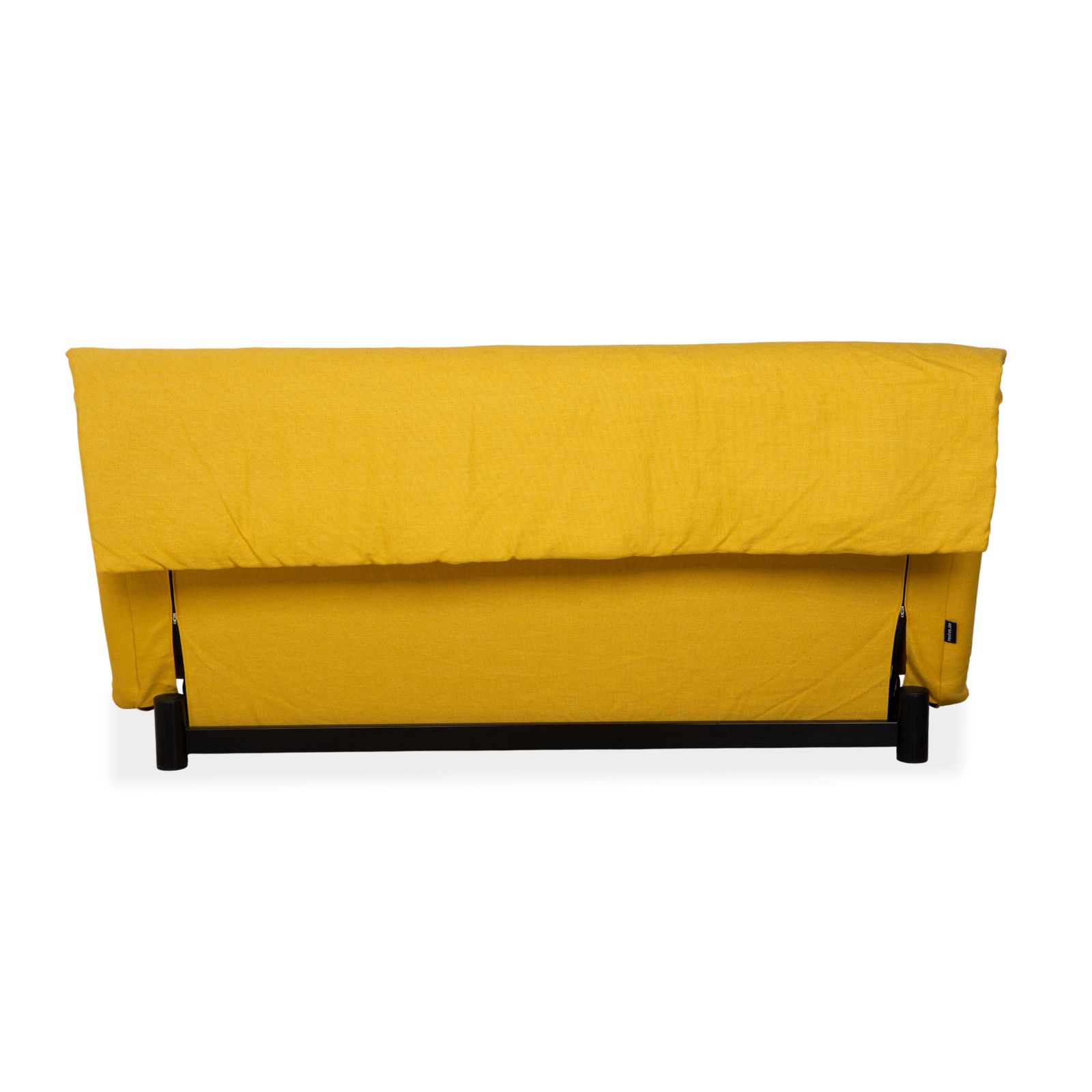 photo for sale Ligne Roset Multy Fabric Three Seater Yellow Orange Manual Function Sofa Reupholstery
