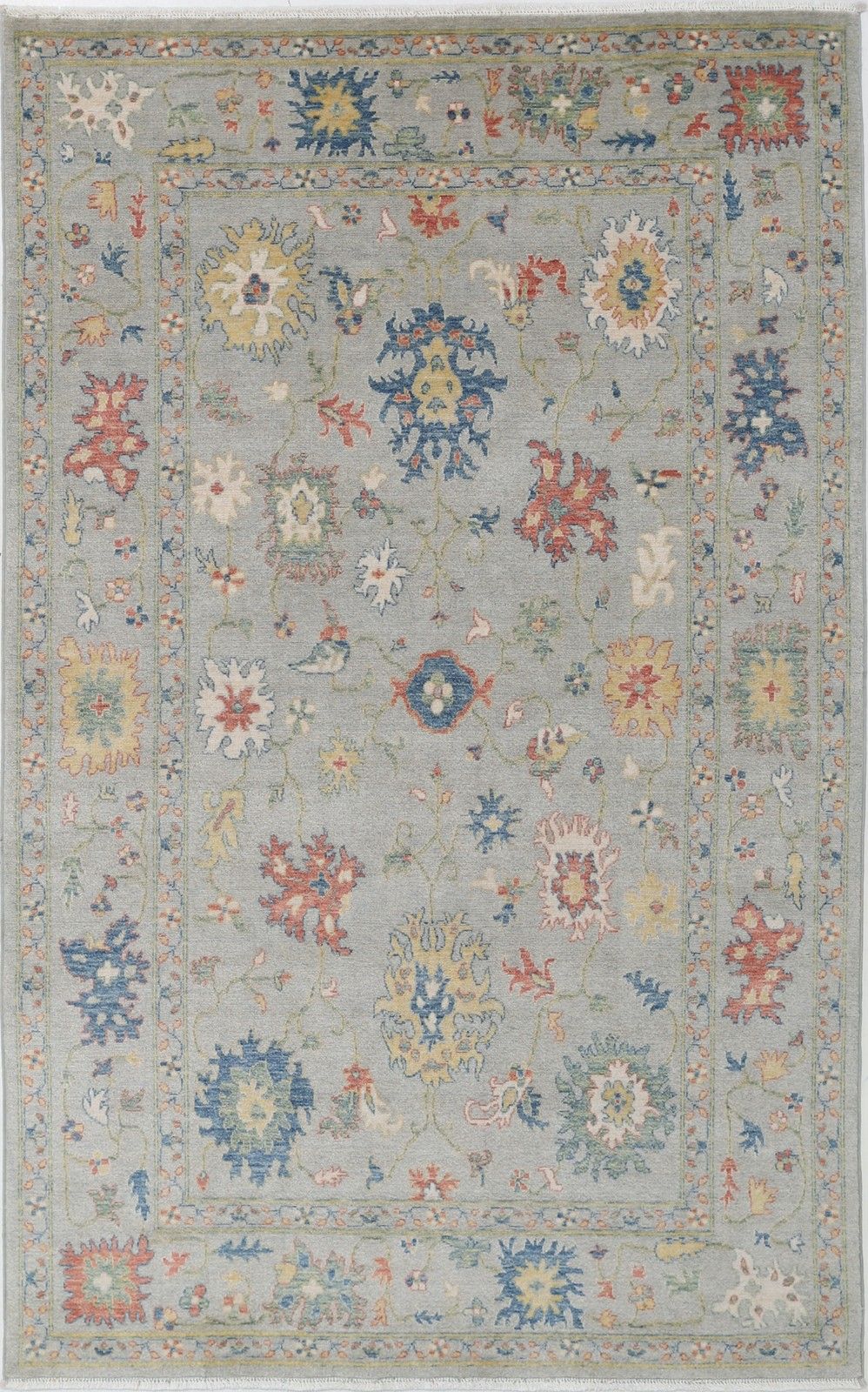 4'10"X7'11" Modern Turkish Wool Rug For Living Room, Bedroom And Dining Room