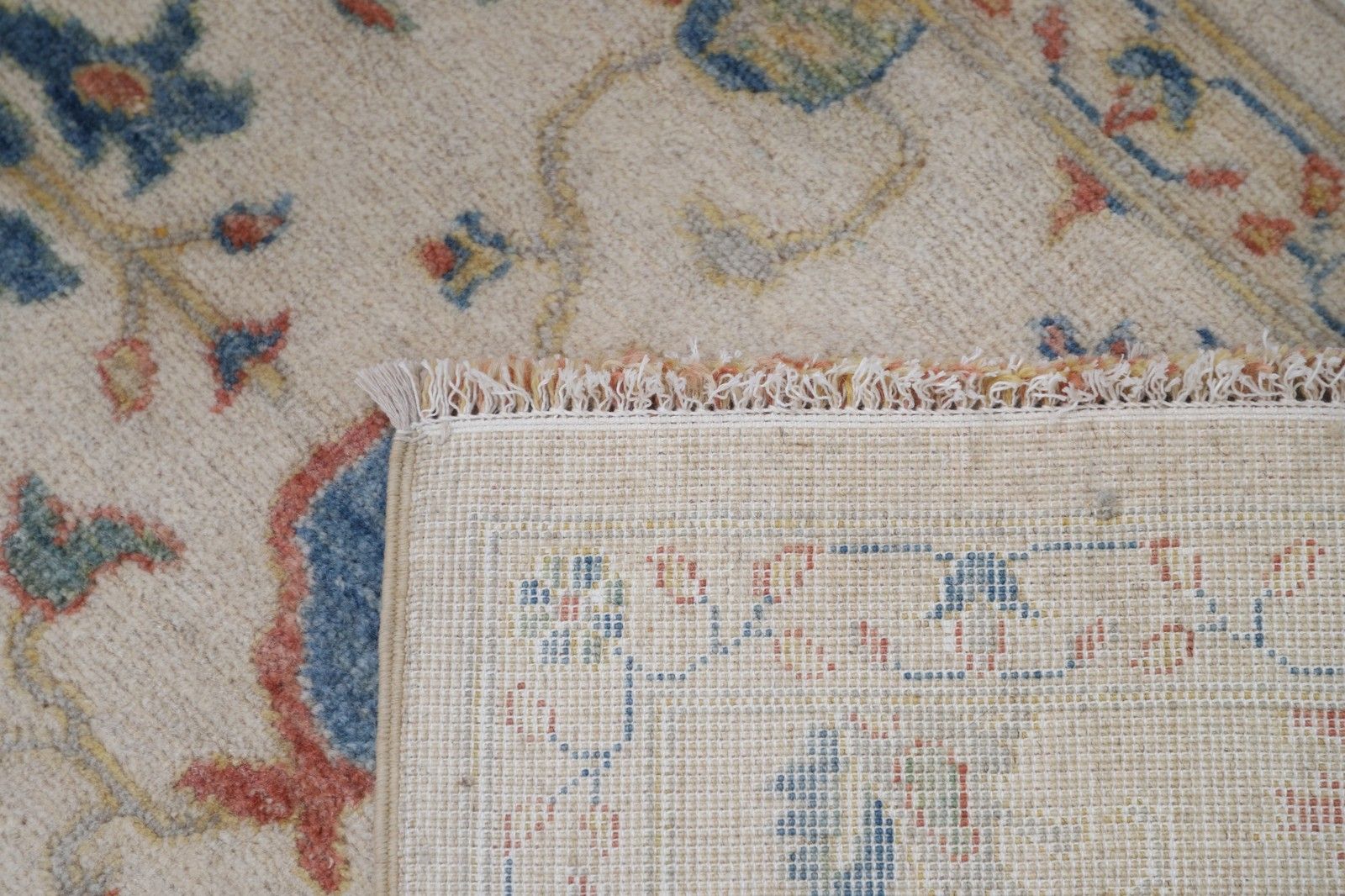 1'11"X7'11" Modern Runner Rug For Kitchen, Wool Corridor Rug, Oushak Hallway Rug photo 391.0