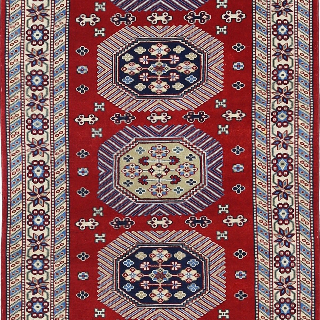 Tapis de couloir rouge 97 x 305 cm. Tapis de cuisine fait main. Tapis de corridor. Tapis d'escalier photo buy