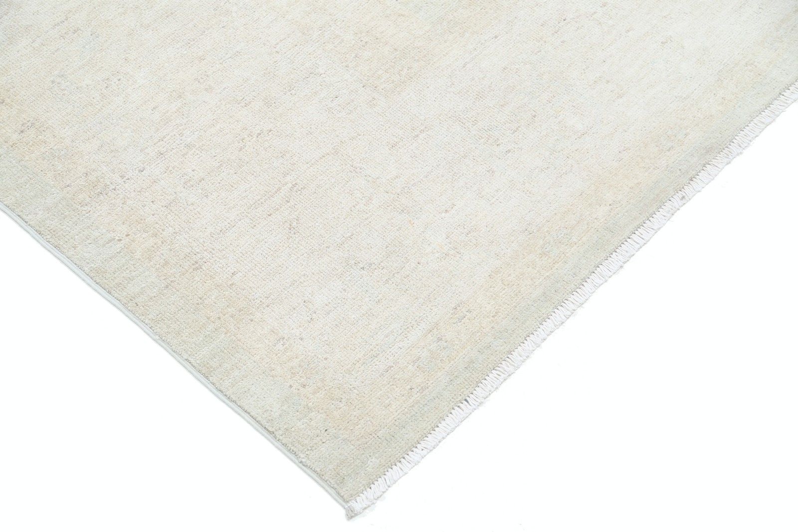 Tapis traditionnel noué à la main 10 x 13,7 pi, pour salon. 100 % laine photo Textiles