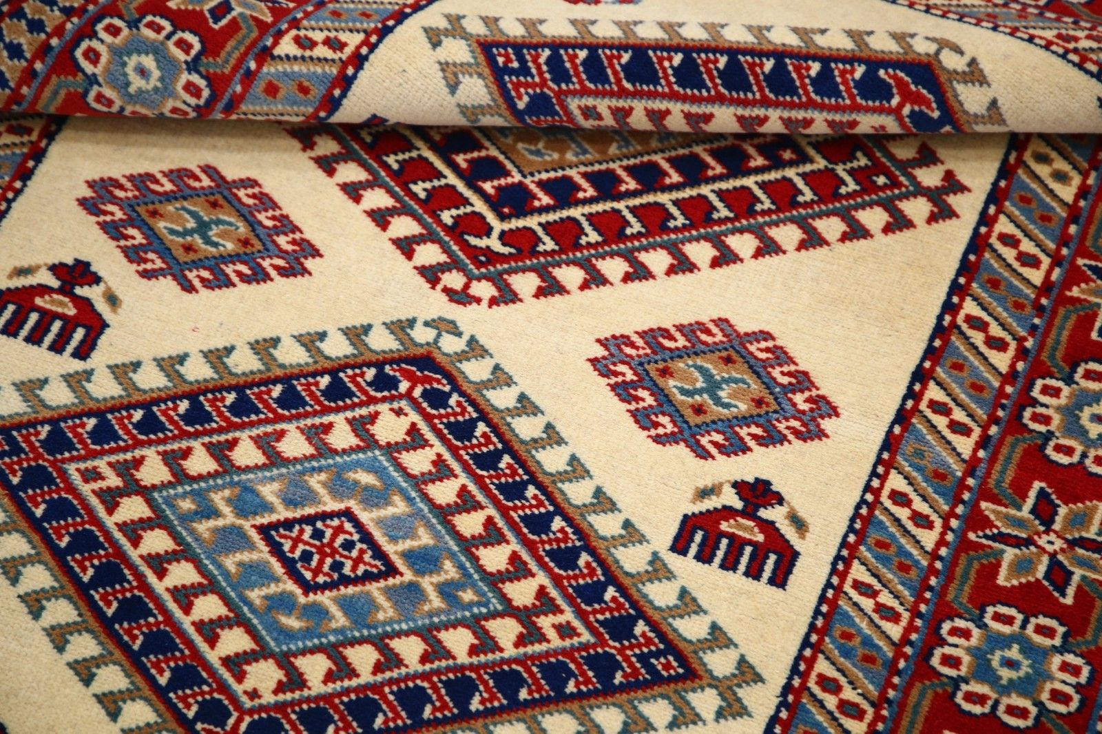 Tapis de village turc noué à la main, 100 % laine, 0,82 x 1,22 m photo vinterior