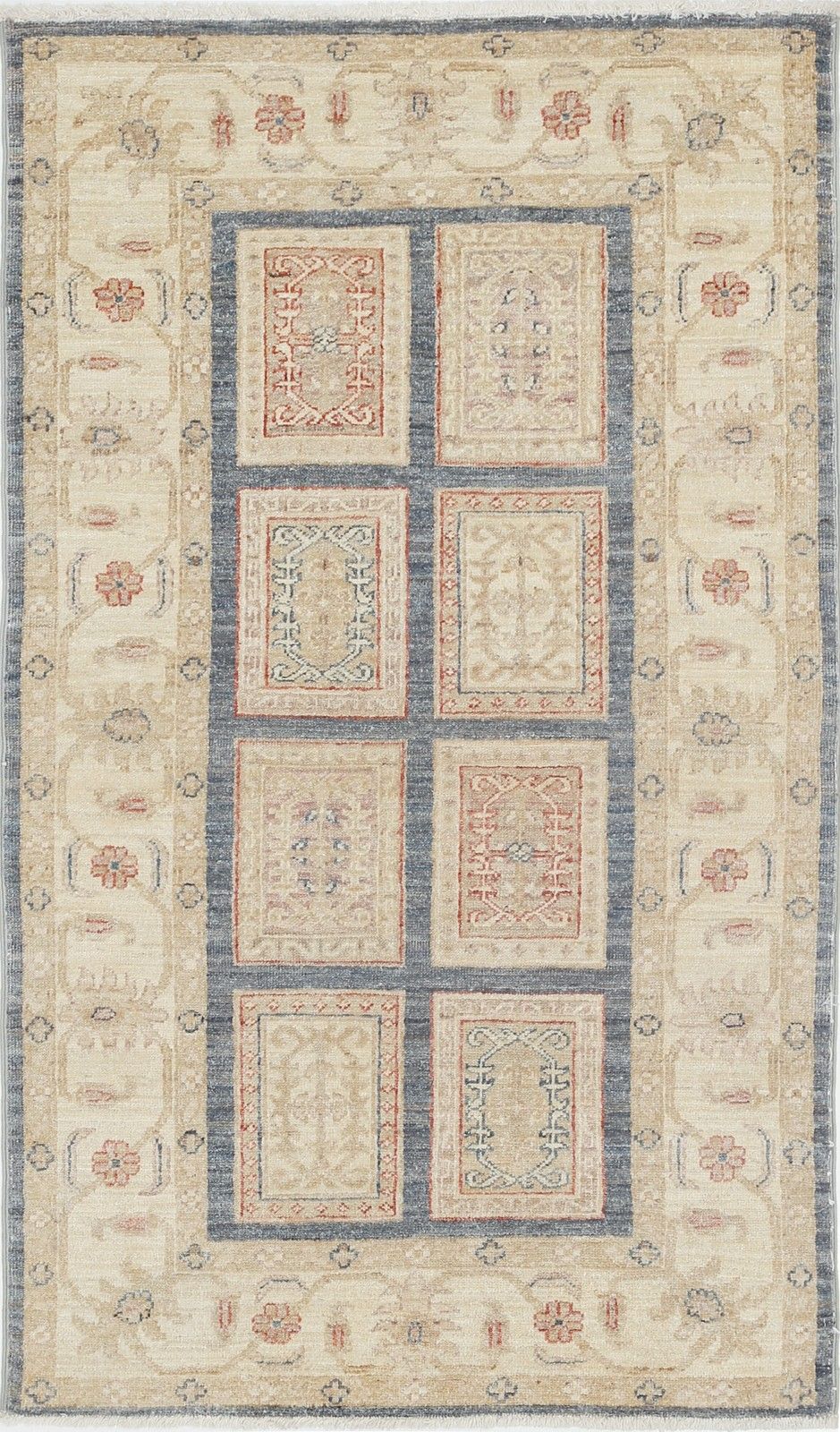 2,7x4,7 ft traditioneel handgeknoopt vloerkleed. Turks tapijt. 100% wol