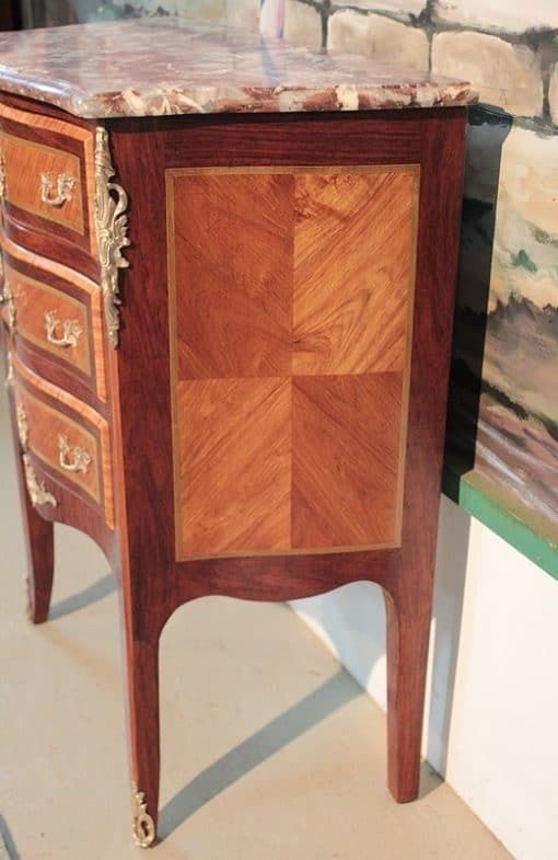 Louis XIV Louis 15th Commode In 20th Marquetry photo Furniture