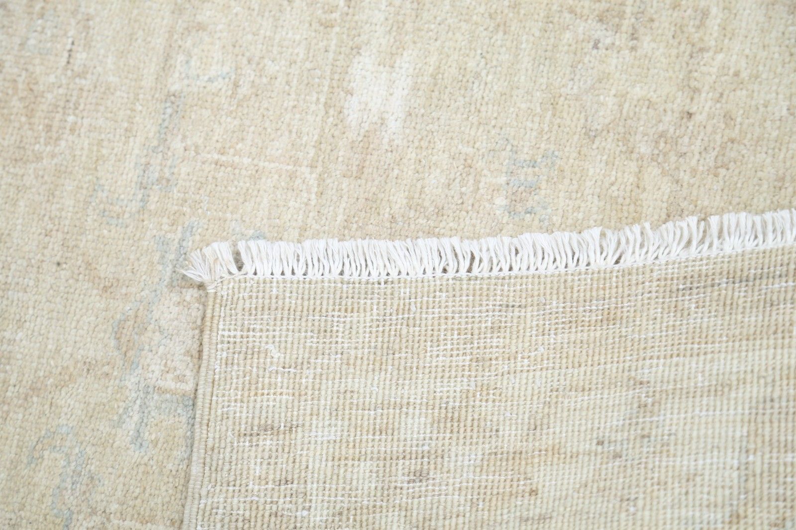 2.7x3.7 Ft Handknotted Beige Turkish Wool Accent Rug With All Over Floral Design photo 498.0