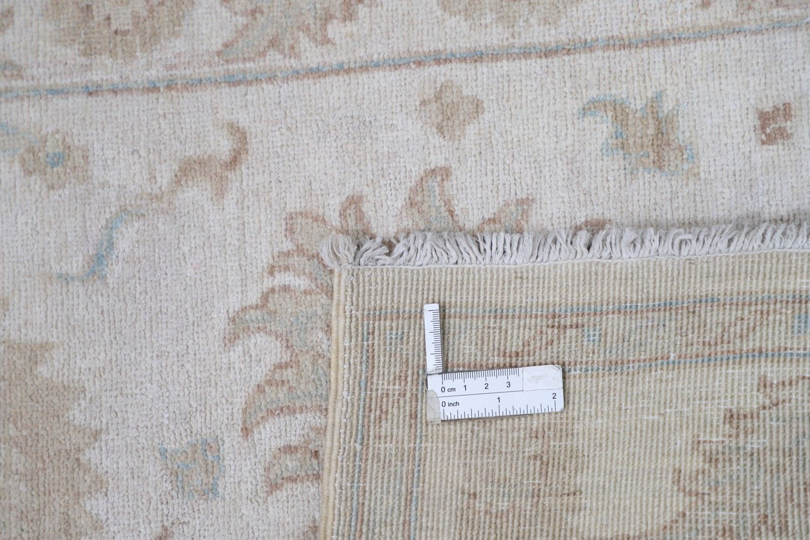 Tapis d'appoint traditionnel à motifs floraux, 2 x 3 pi. Tapis noué à la main. 100 % laine photo 349.0