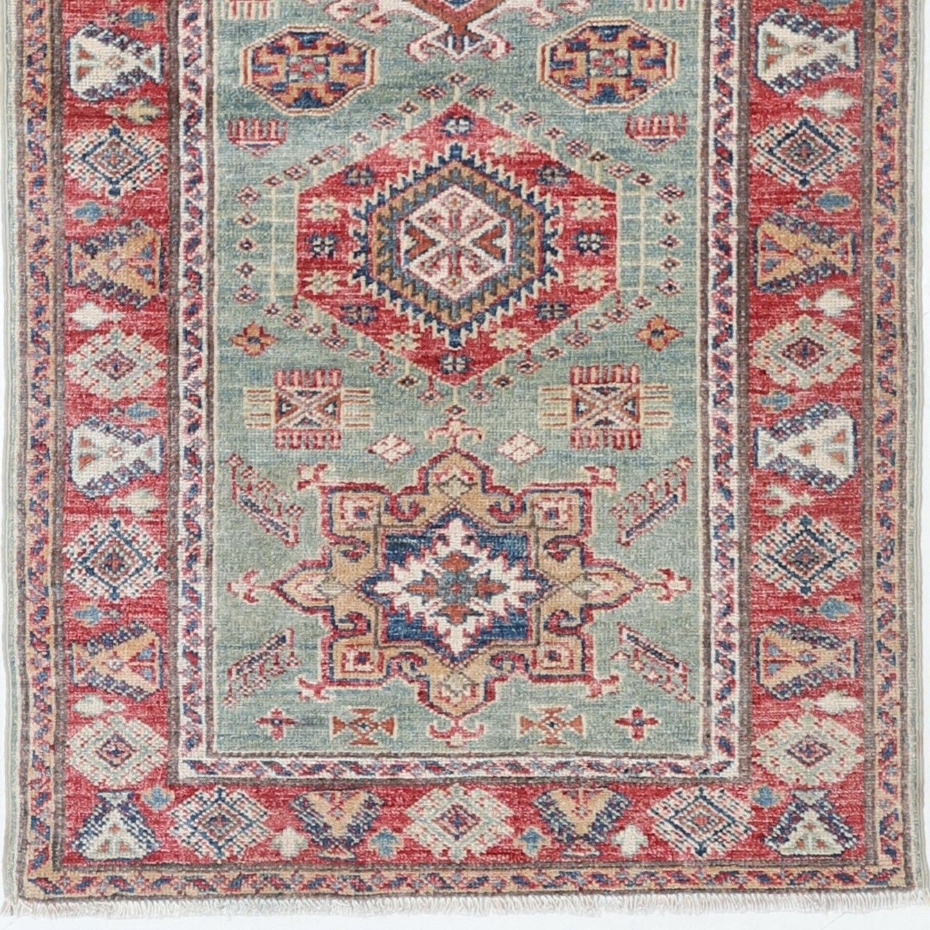 2.6x7.7 Ft Hand Knotted Turkish Kitchen Runner Rug. Corridor Rug. Hallway Runner photo buy