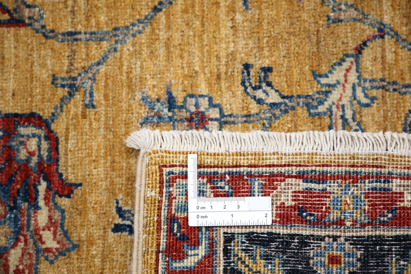 5x6.2 Ft Handknotted Turkish Wool Area Rug. Floral Oushak Rug For Living Room photo buy