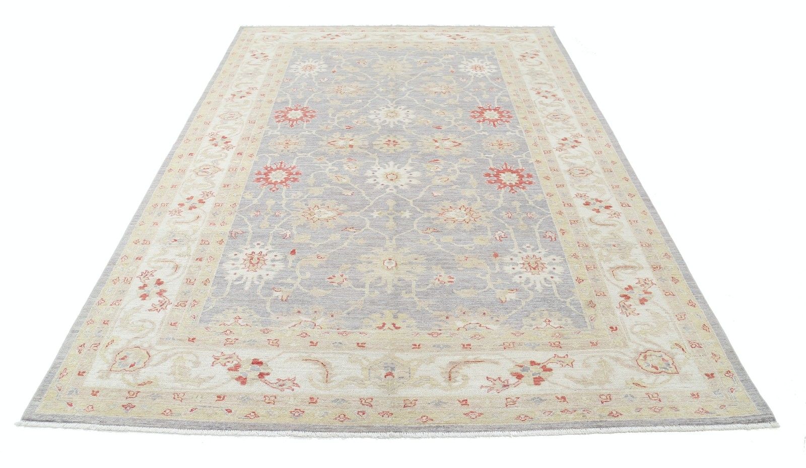 6.5x9.8 Ft Traditional Hand Knotted Turkish Large Area Rug For Living Room photo Textiles