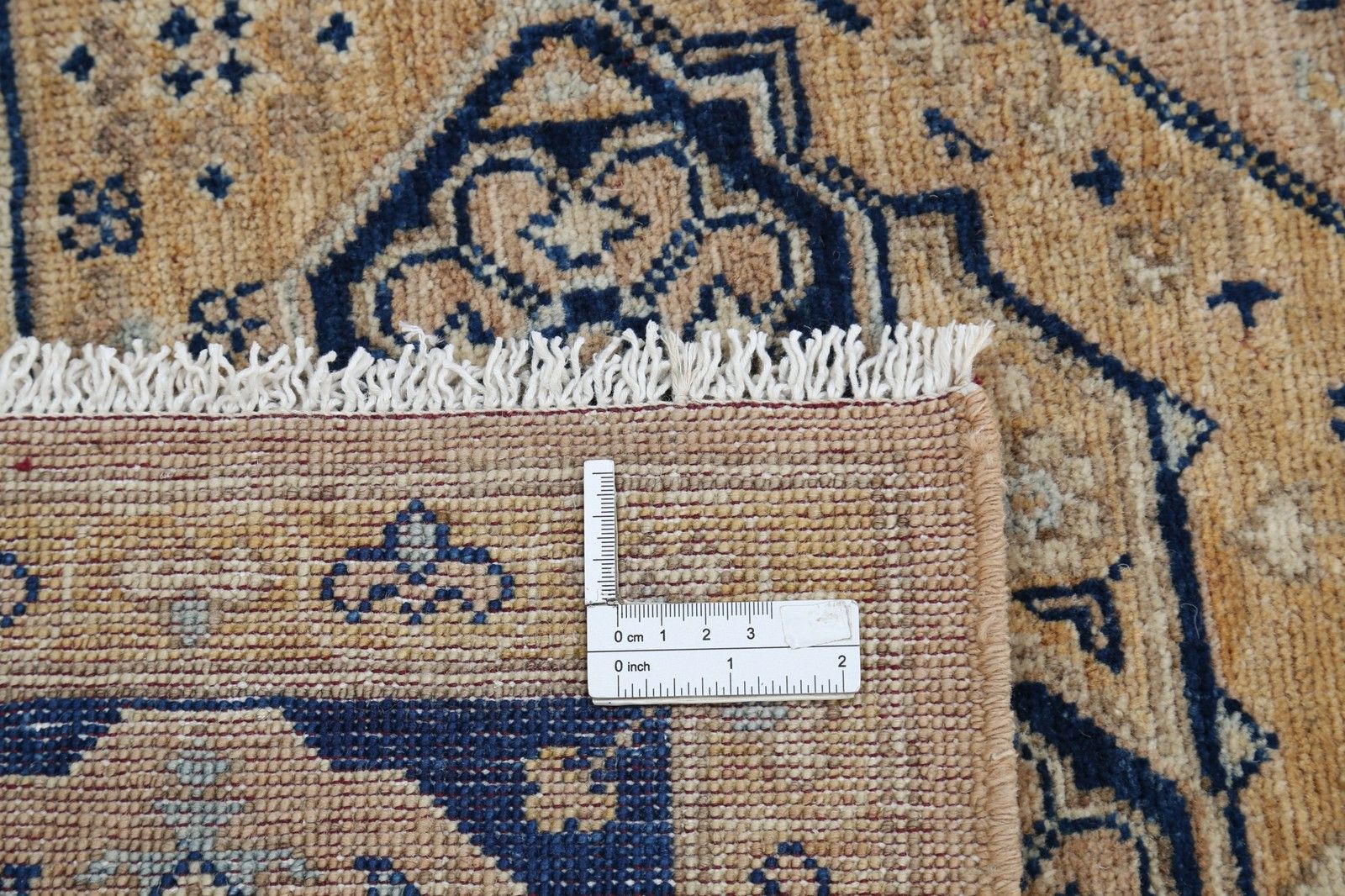Tapis de laine turc à motifs géométriques, noué à la main, 166 x 232 cm photo Textiles