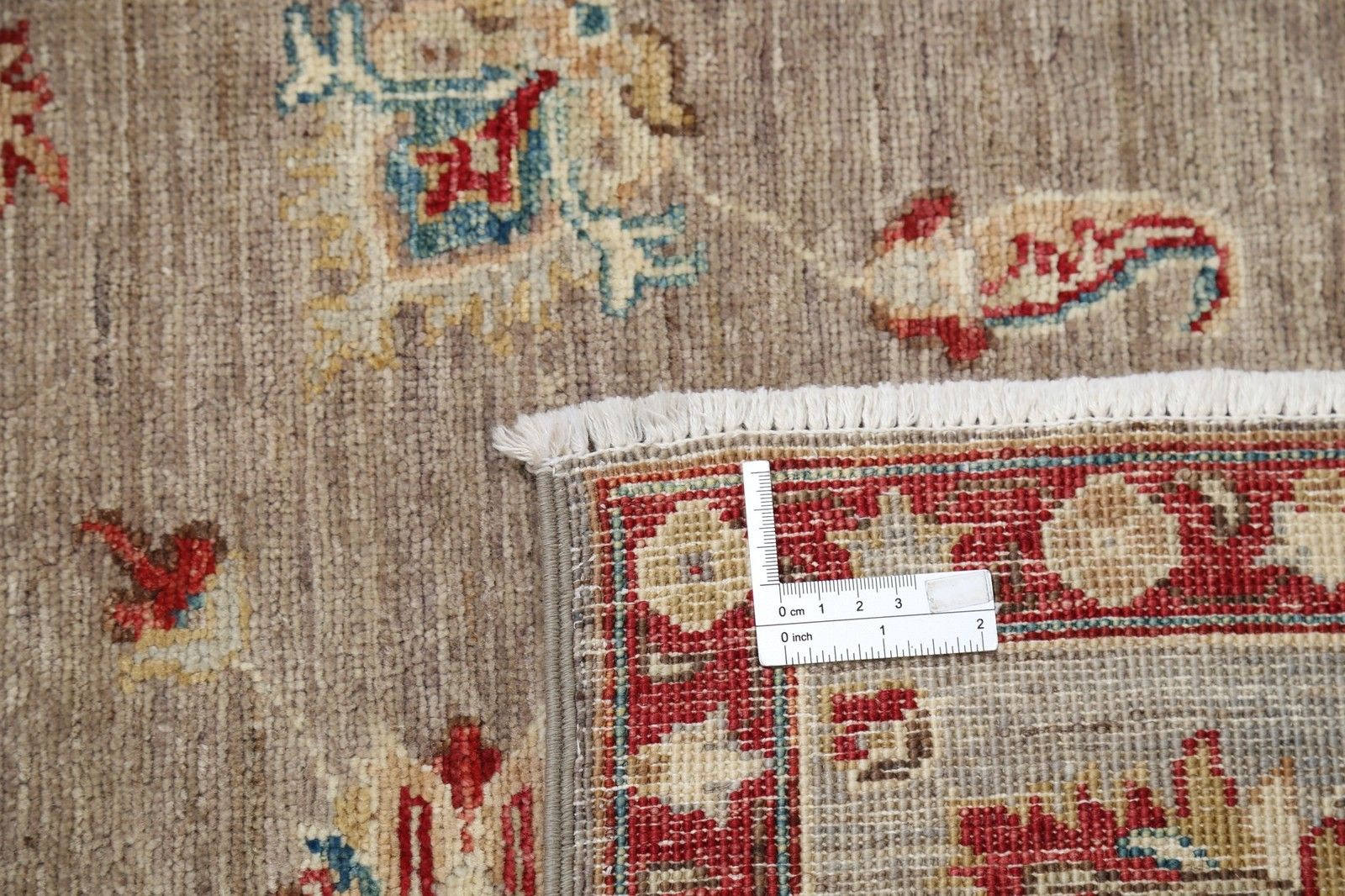 5.7x7.7 Ft  Hand Knotted Floral Oushak Wool Area Rug For Living Room Decor photo Textiles