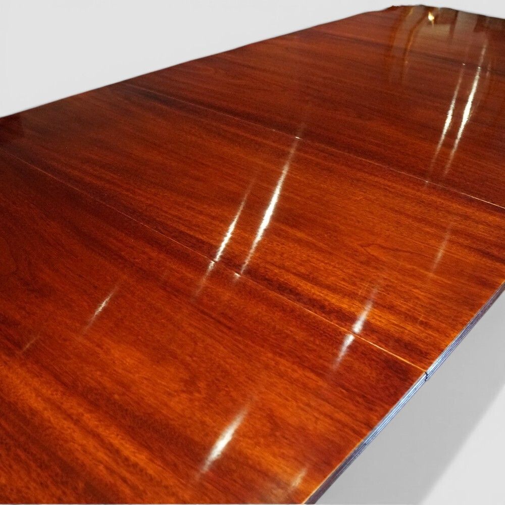 photo for sale George V Mahogany 3 Pillar Dining Table 384cms