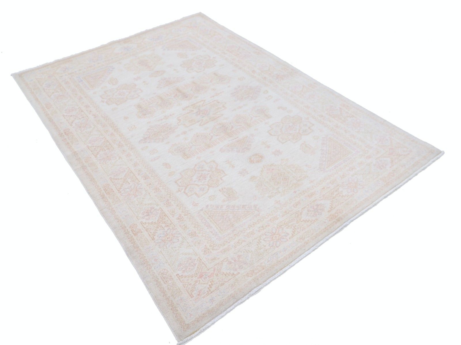 4.8x6.8 Ft Hand Knotted Turkish Wool Area Rug For Living Room And Dining Room photo furniture