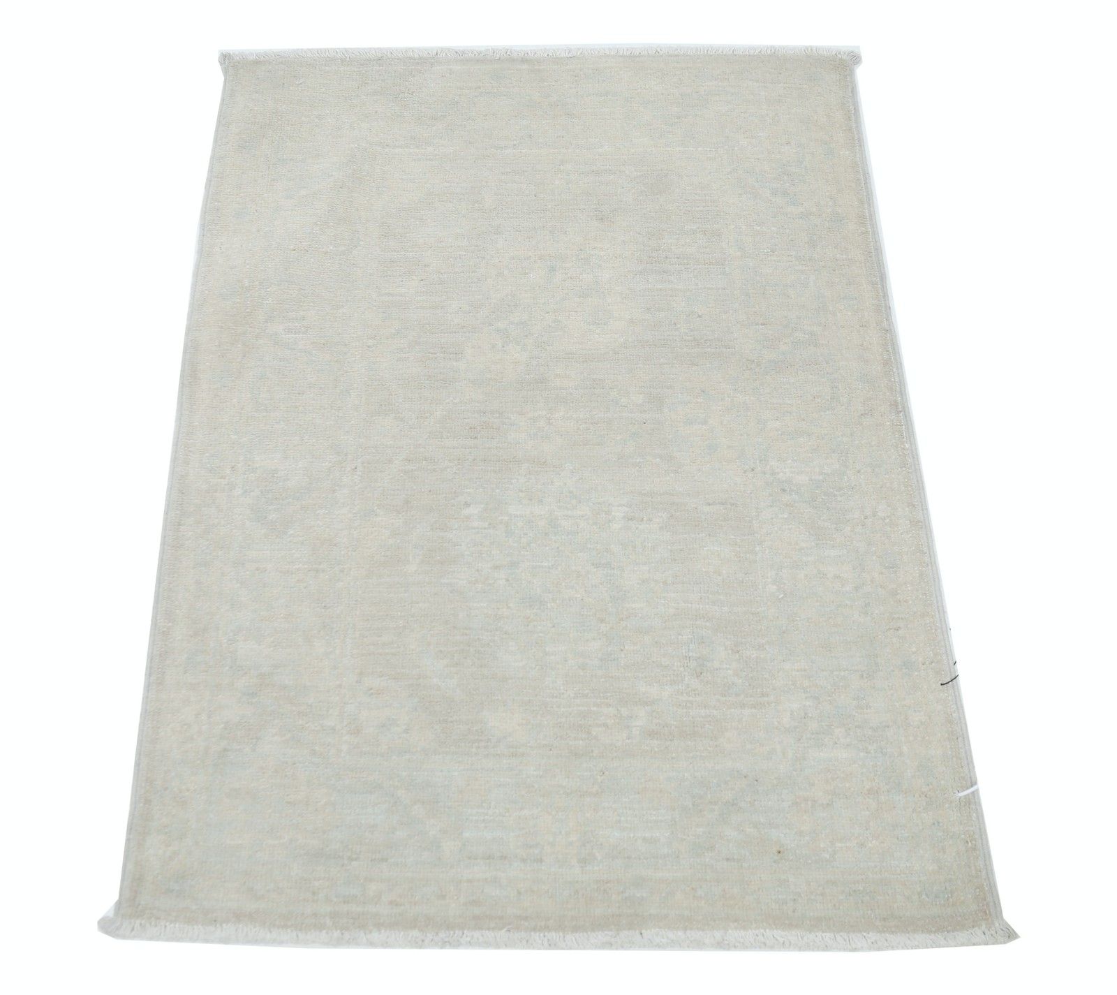 2x3 Ft Decoratief Beige Turks Accentkleed. Handgemaakt Klein Kleed. 100% Wol photo Textiel