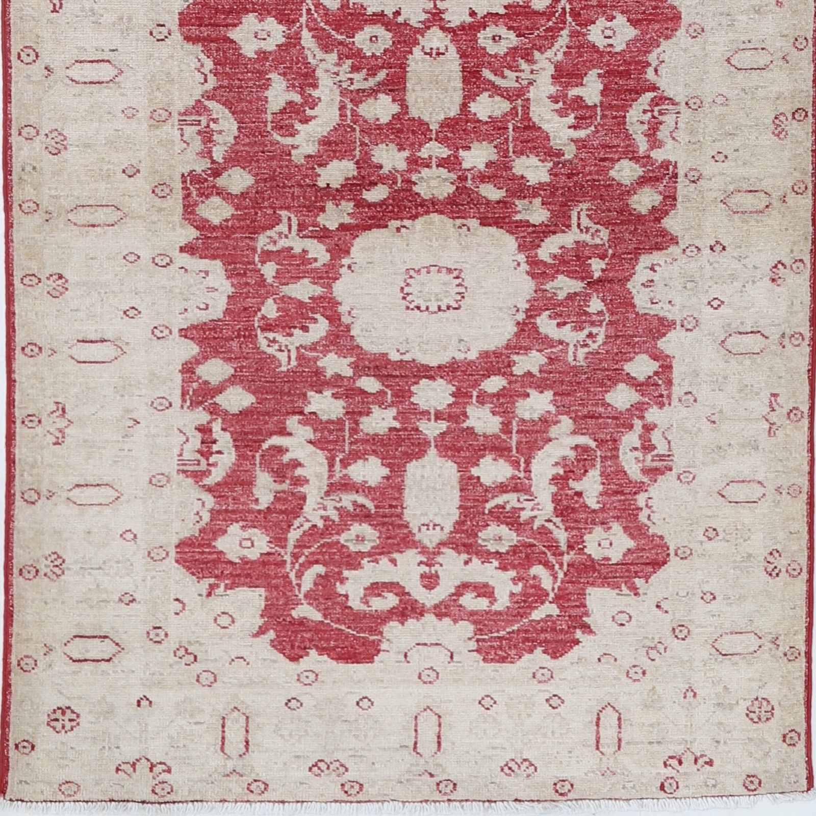 2.8x10 Ft Handknotted Hallway Runner Rug. Red Wool Rug For Kitchen And Entryway photo furniture