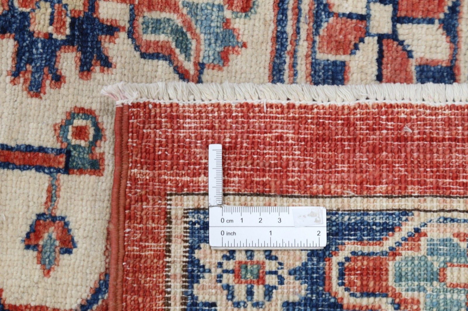 9x12.3 Ft Handknotted Tribal Red Large Area Rug For Home Decor. 100% Wool Carpet photo buy