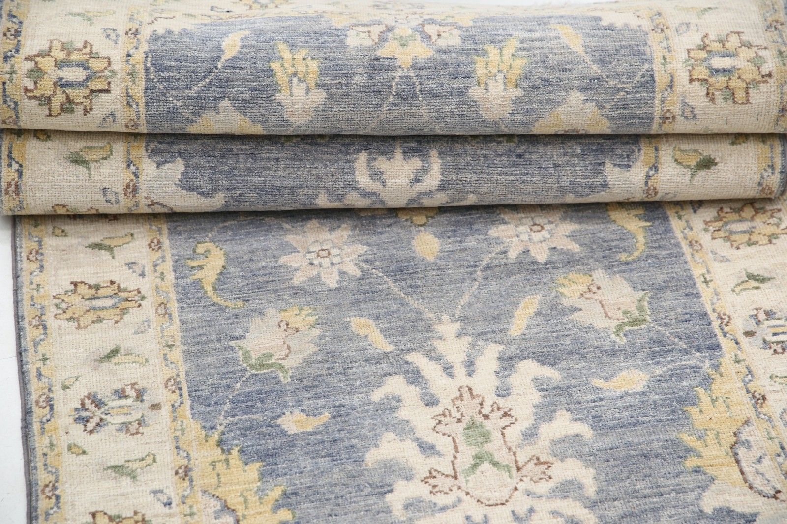 2.5x8 Ft Handknotted Runner Rug For Corridor And Hallway Decor. Kitchen Rug photo for sale