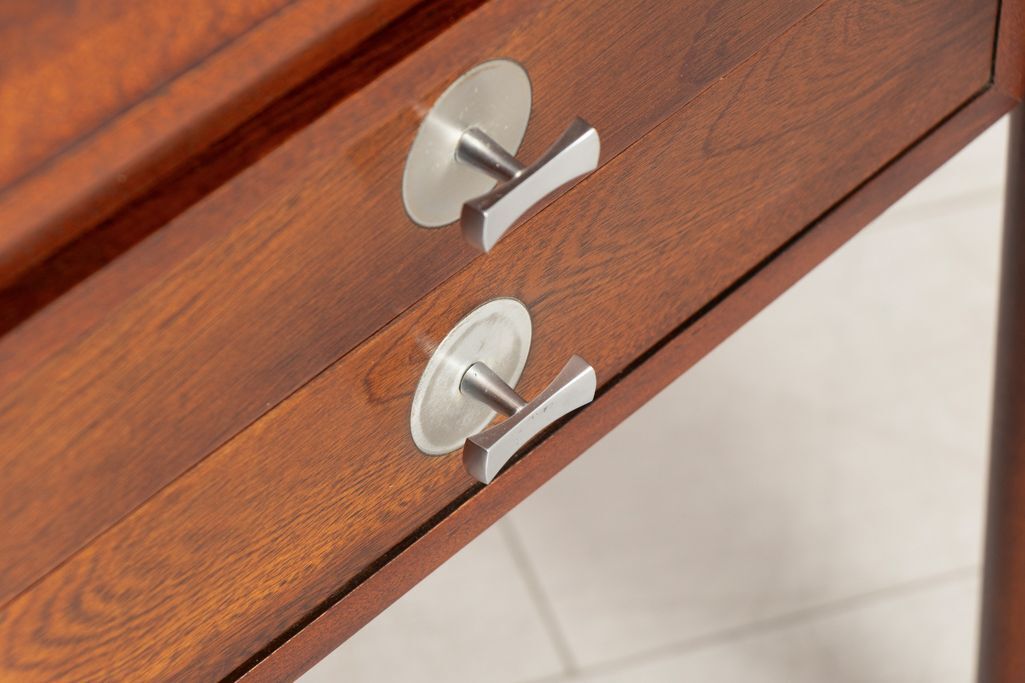 Furniture Diplomat Desk In Mahogany By Finn Juhl For France & Son / Cado, Denmark C.1965 photo