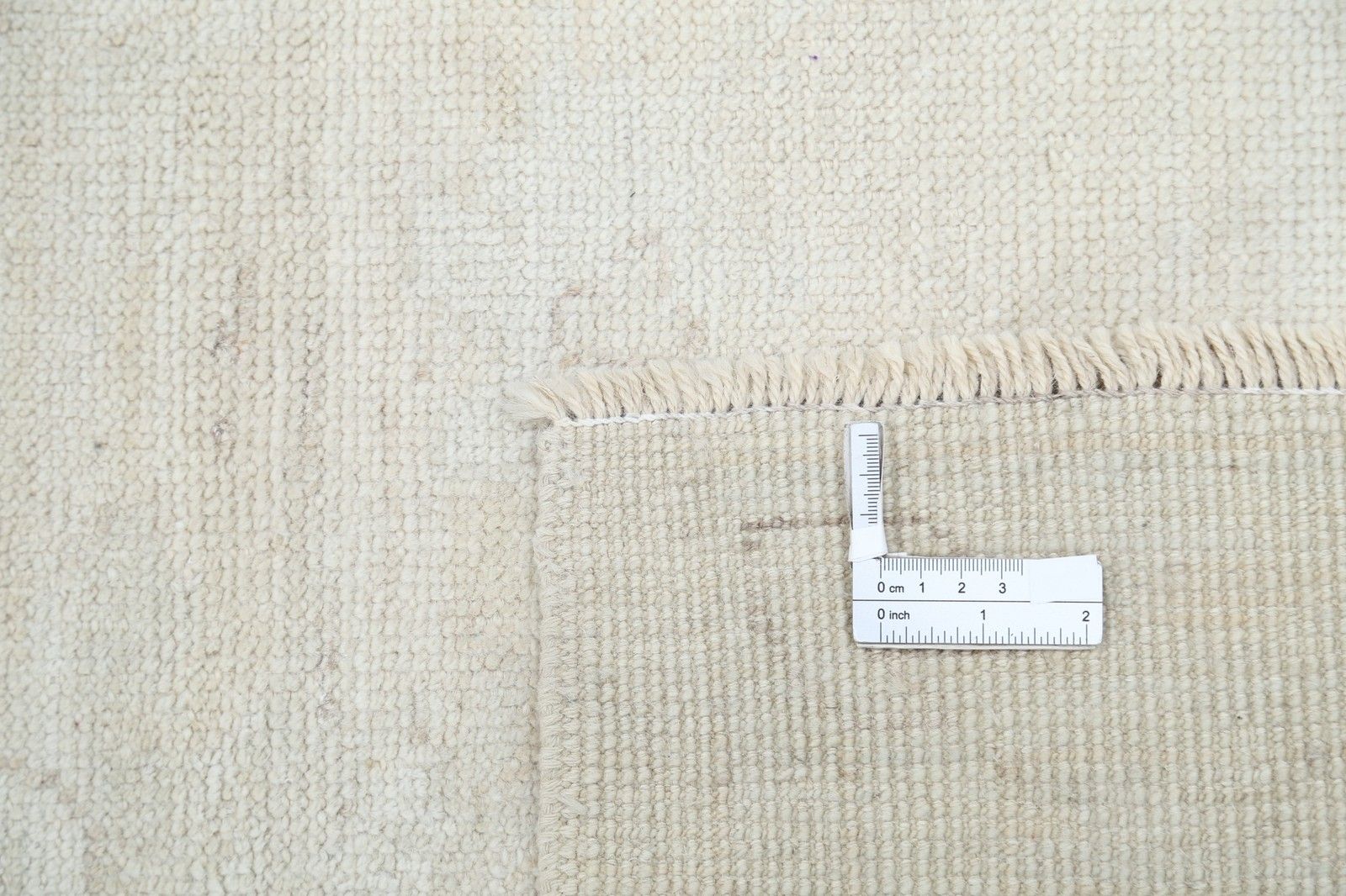 Grand tapis en laine noué à la main, 257 x 300 cm, traditionnel beige photo buy