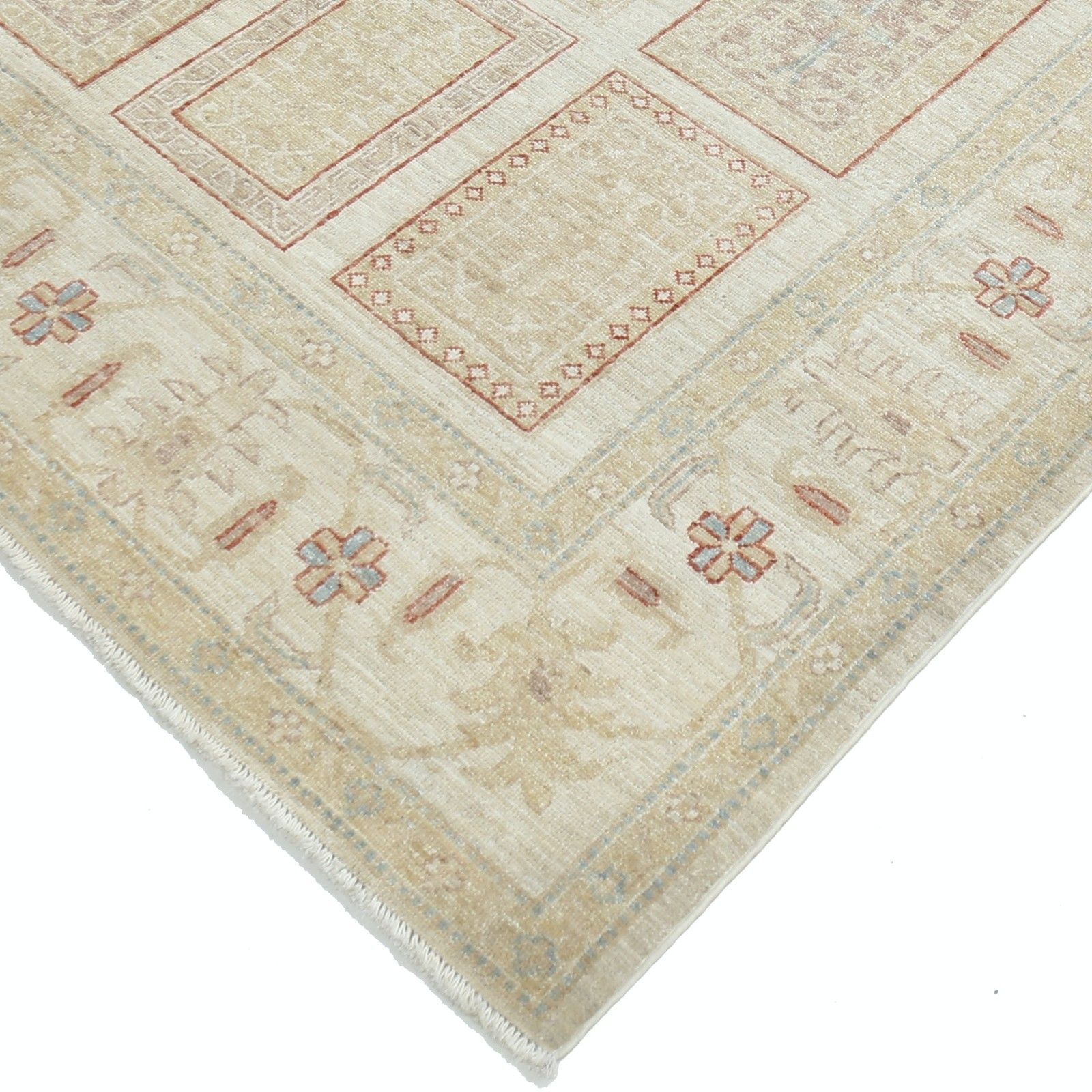 5.7x7.8 Ft 100% Natural Wool Hand Knotted Turkish Area Rug For Living Room photo buy