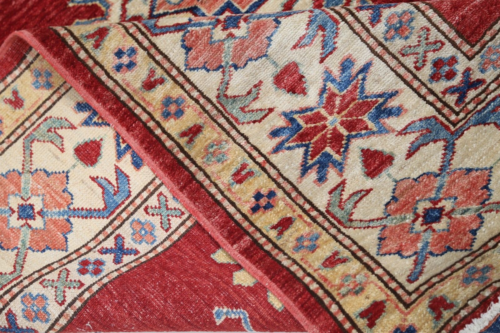 Handgeknoopt Turks vloerkleed, 150 x 201 cm, voor woon- en leefruimtes. 100% wol photo buy