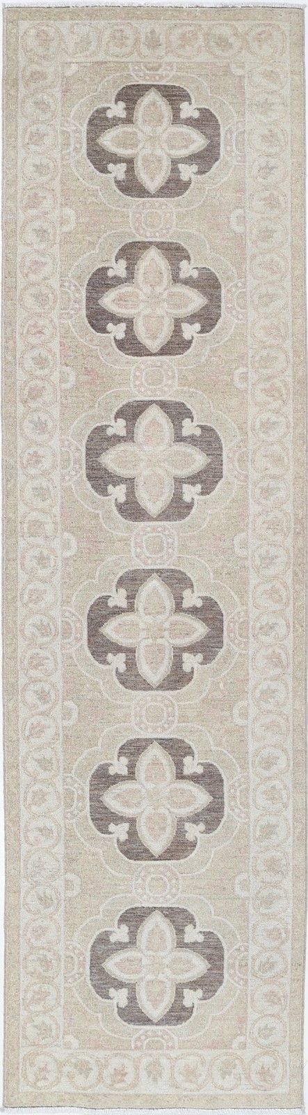 Tapis de couloir 0,77 x 3,13 m, noué à la main. Tapis de cuisine en laine 100 %