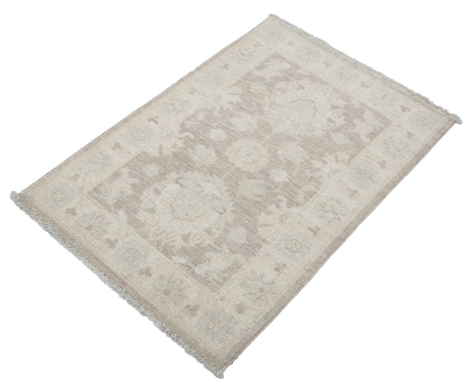 Tapis turc traditionnel noué à la main en laine, 67 x 94 cm photo for sale