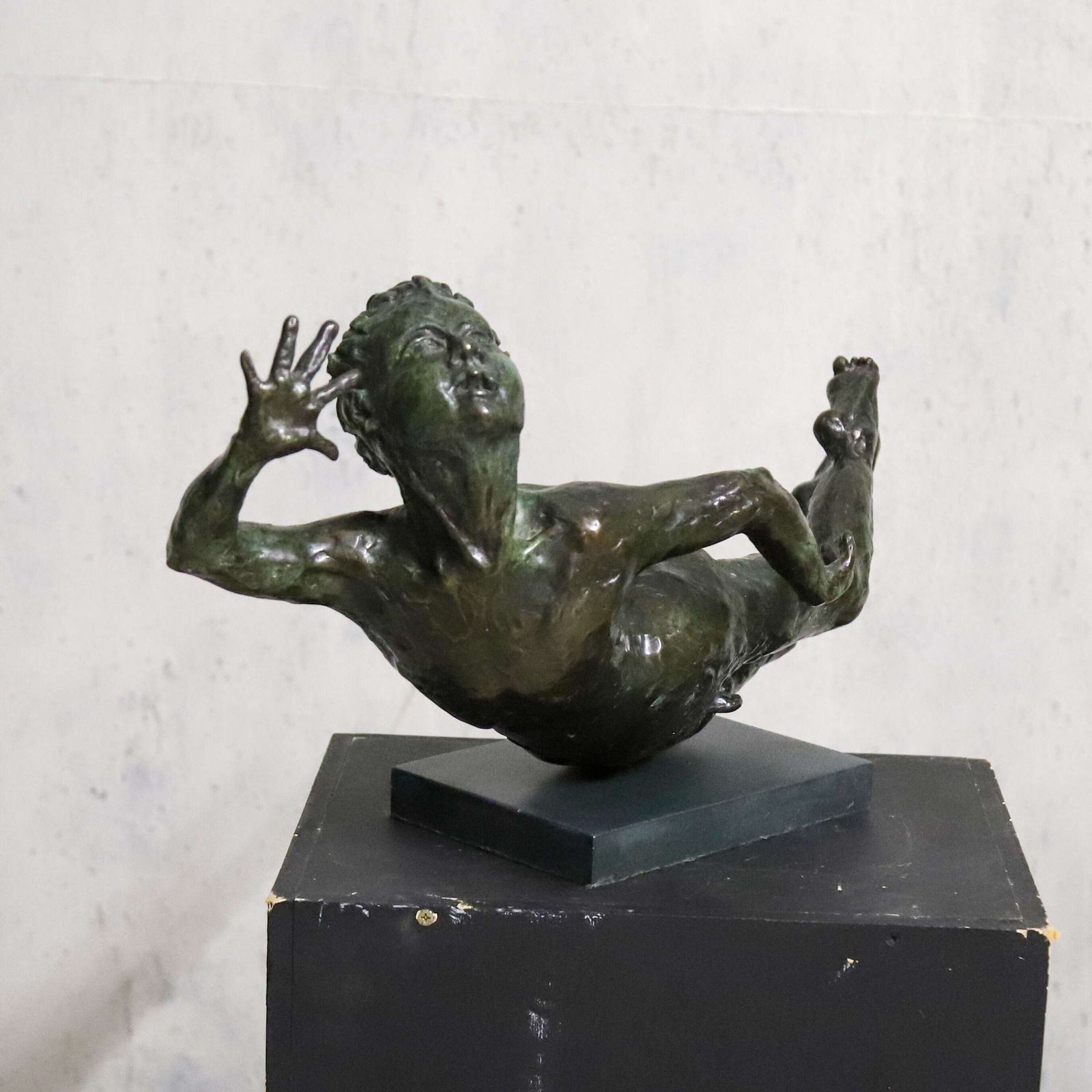 Swimming Boy – Contemporary Bronze Sculpture By Russian‑Born Artist Eva, Signed & Dated photo buy