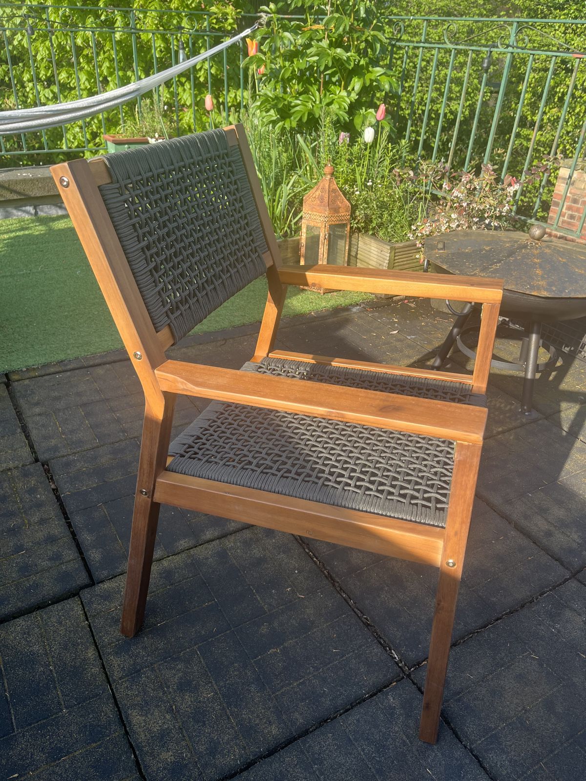 Sklum Tenay Garden Chairs Pair photo for sale