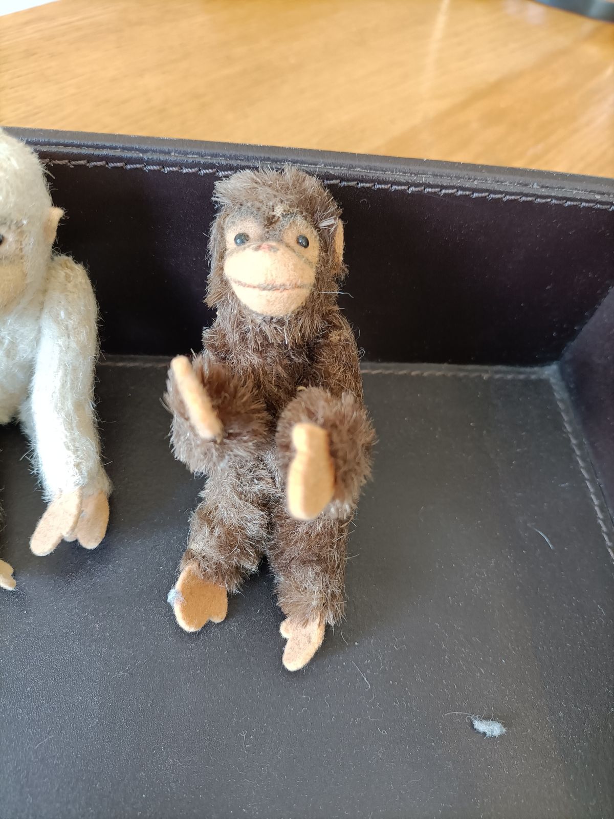 Collection Of 4 Articulated  Mohair Monkeys. Could Be Schuco photo for sale