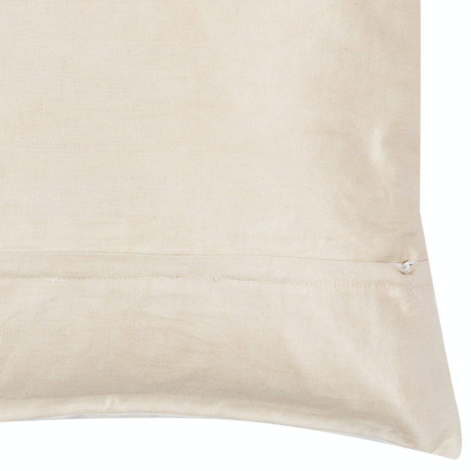 20"X20" 100% Silk Cushion Cover. Modern Lace Pillow. Embroidered Toss Pillow photo 123.0