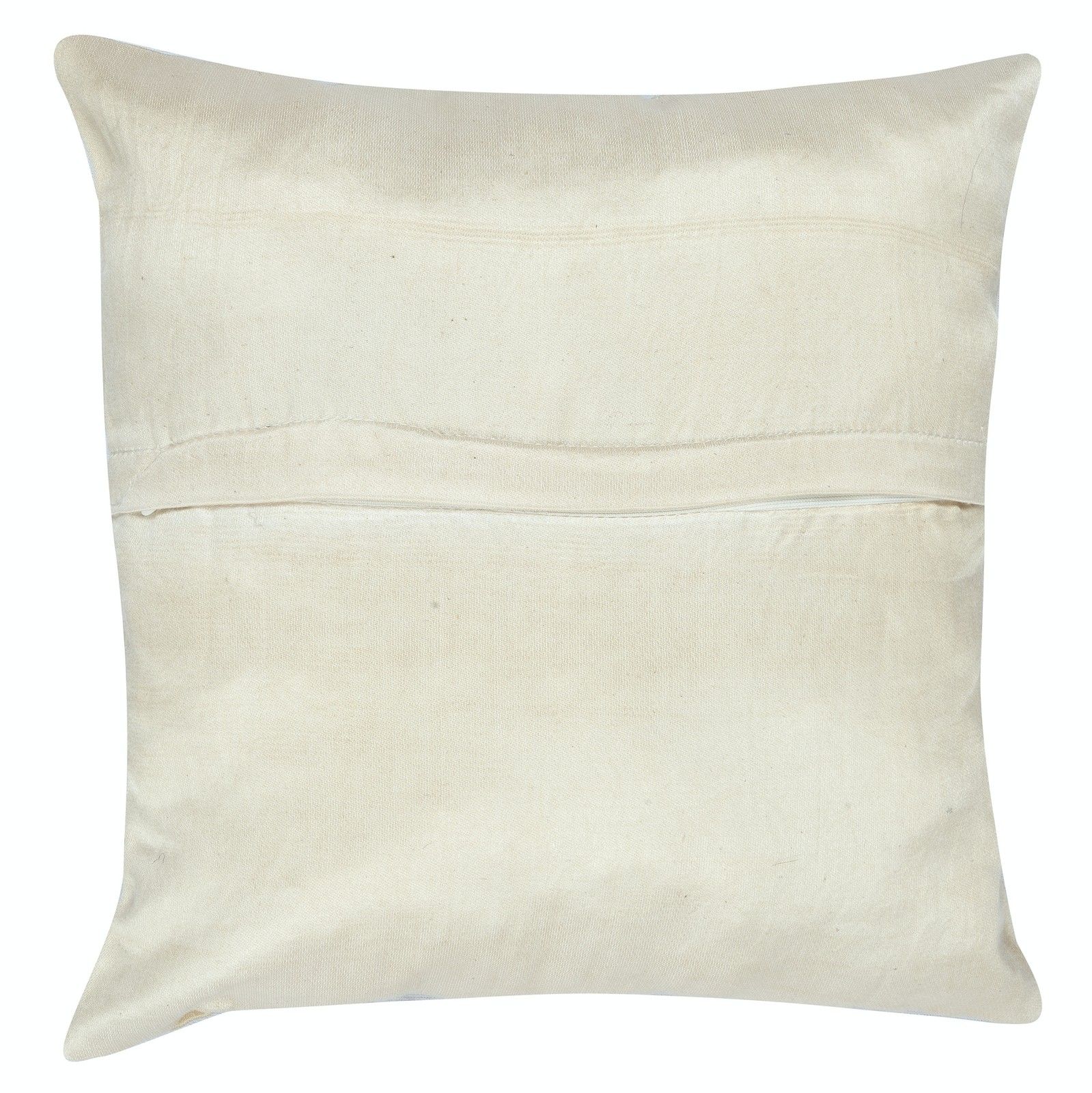 12"X12" All Silk Cushion Cover. Uzbek Throw Pillow. Embroidered Accent Pillow photo Textiles