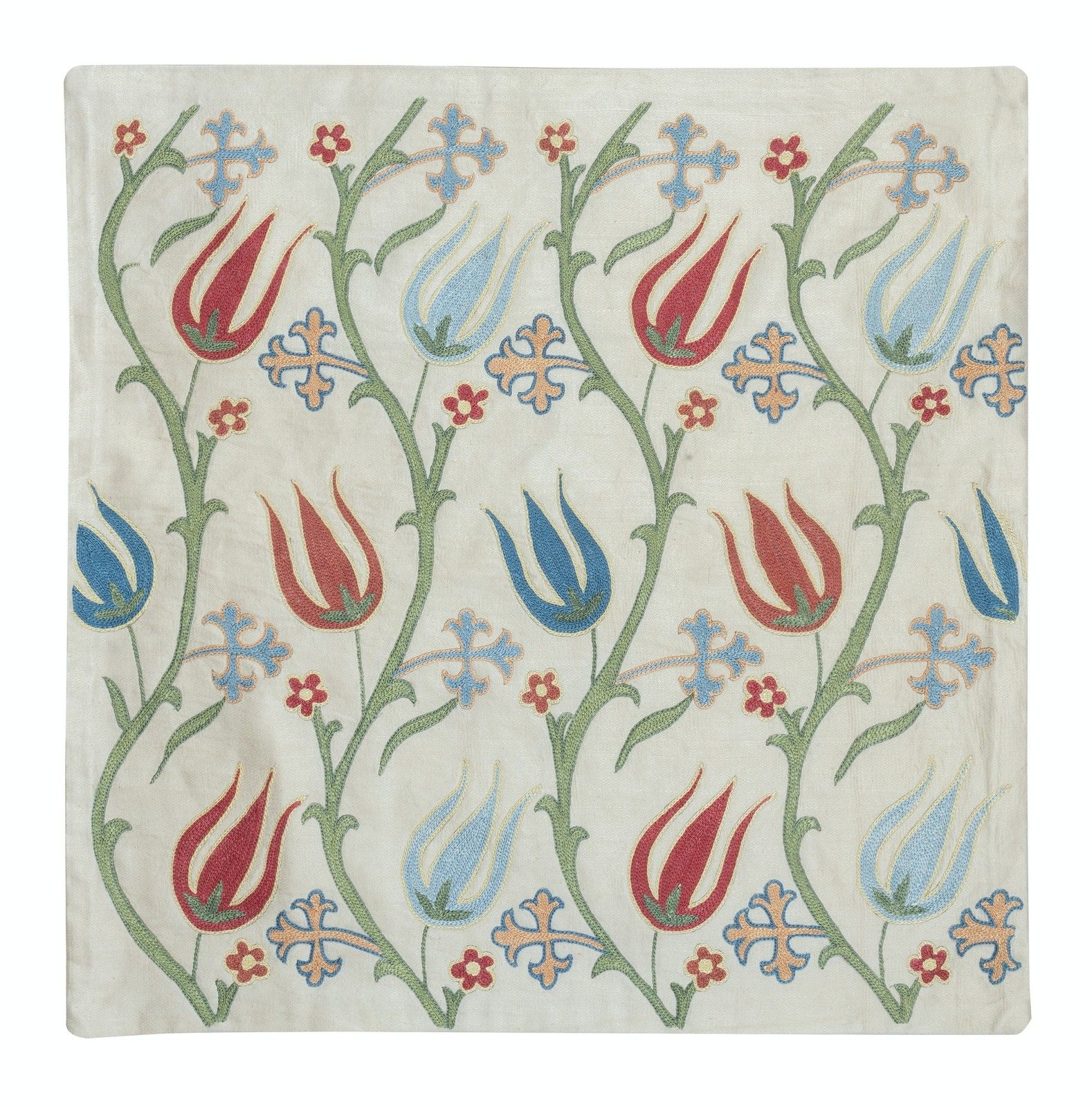 Lot de 2 housses de coussin en soie 100 % - 48 x 48 cm (19" x 19"), une paire photo 203.0